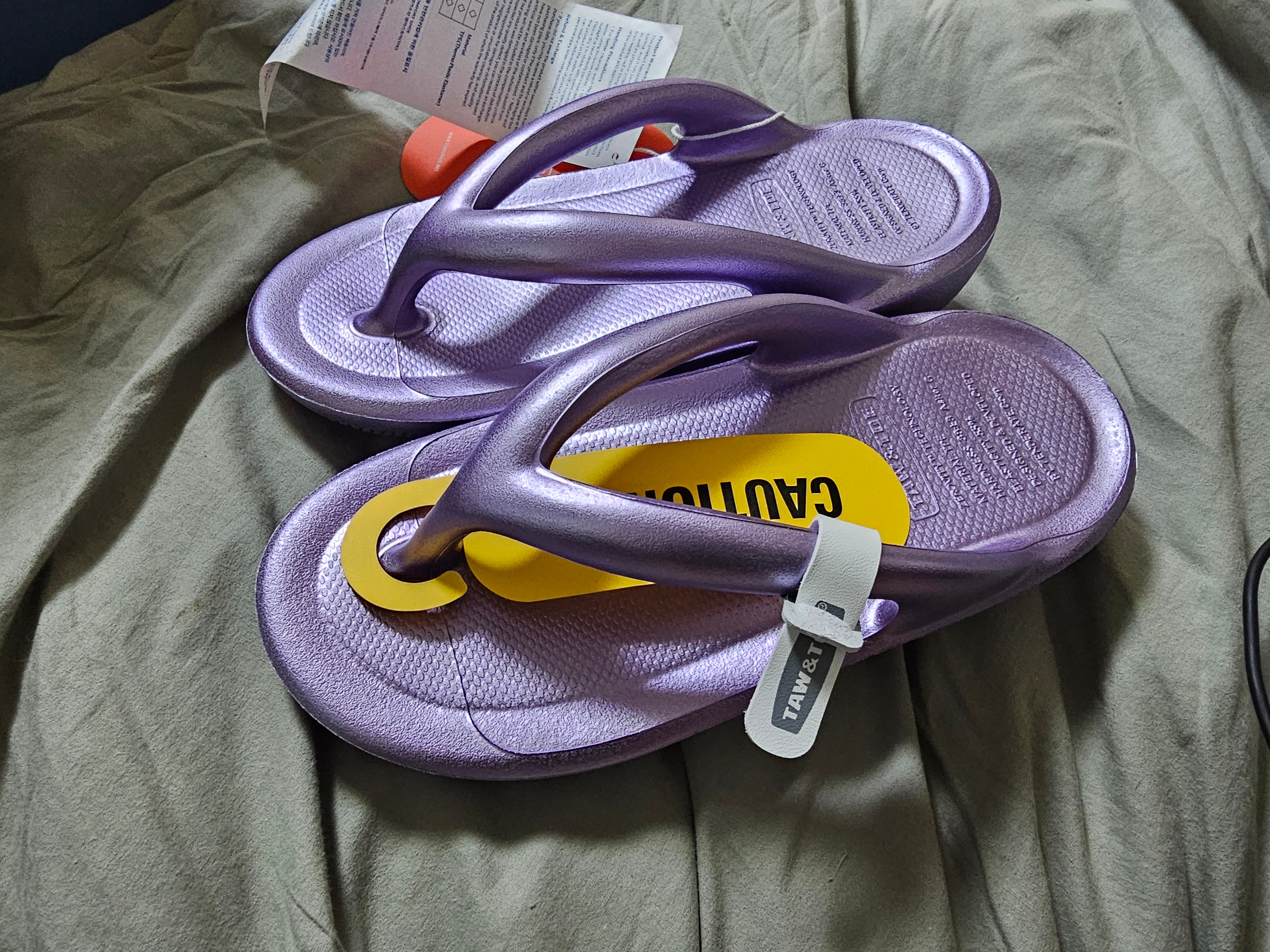 Taw&Toe Zerovity OG Metal Purple 착용 스타일