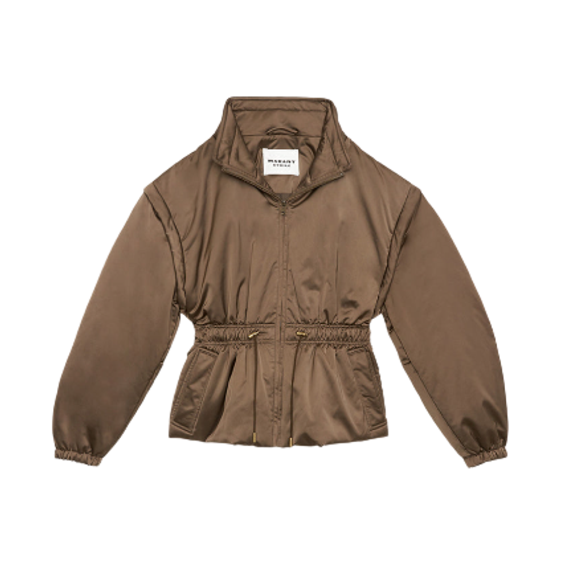 MA0007FC-C3C01E-67KI (W) Isabel Marant Dastyni Coat Khaki - 25FW