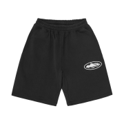 Corteiz Island Puff Print Sweatshort Black