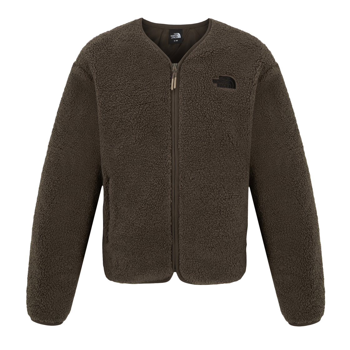 NJ4FR85C (W) The North Face Campsite EX Fleece Cardigan Brown -25FW