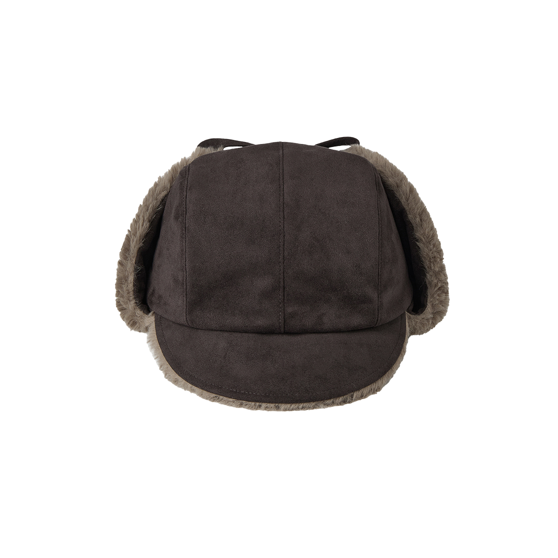 에이이에이이 스웨이드 트루퍼 캡 차콜(AEAE Suede Trooper Cap Charcoal)