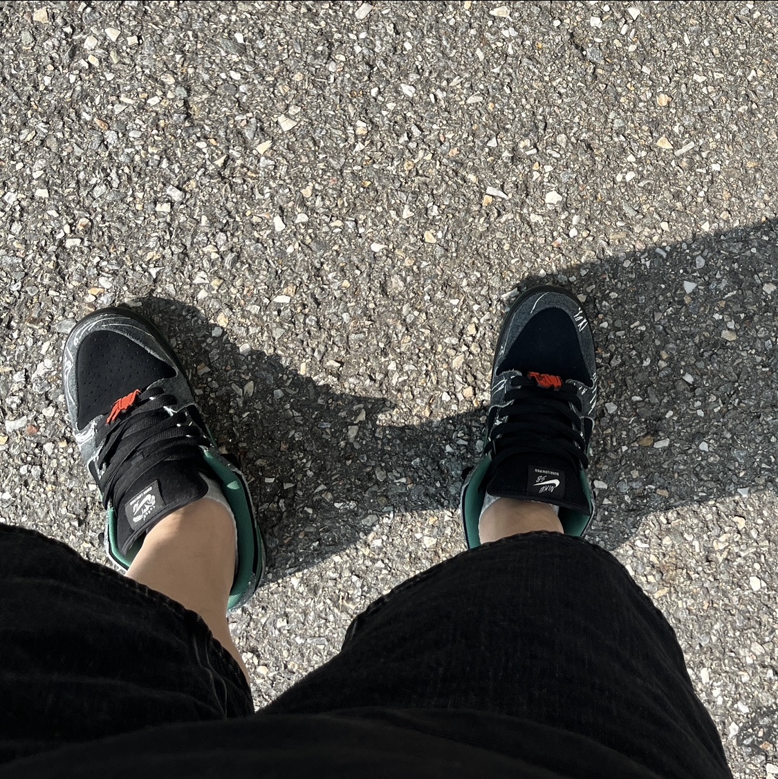 Supreme x Nike Denim Short Black - 24SS 착용 스타일