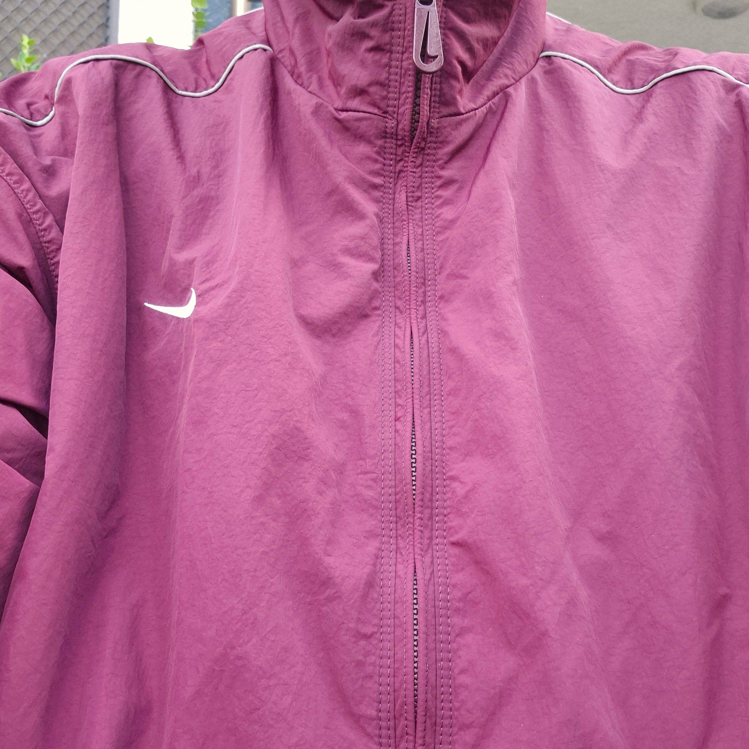 Nike NSW Solo Swoosh Woven Track Jacket Night Maroon - Asia 착용 스타일
