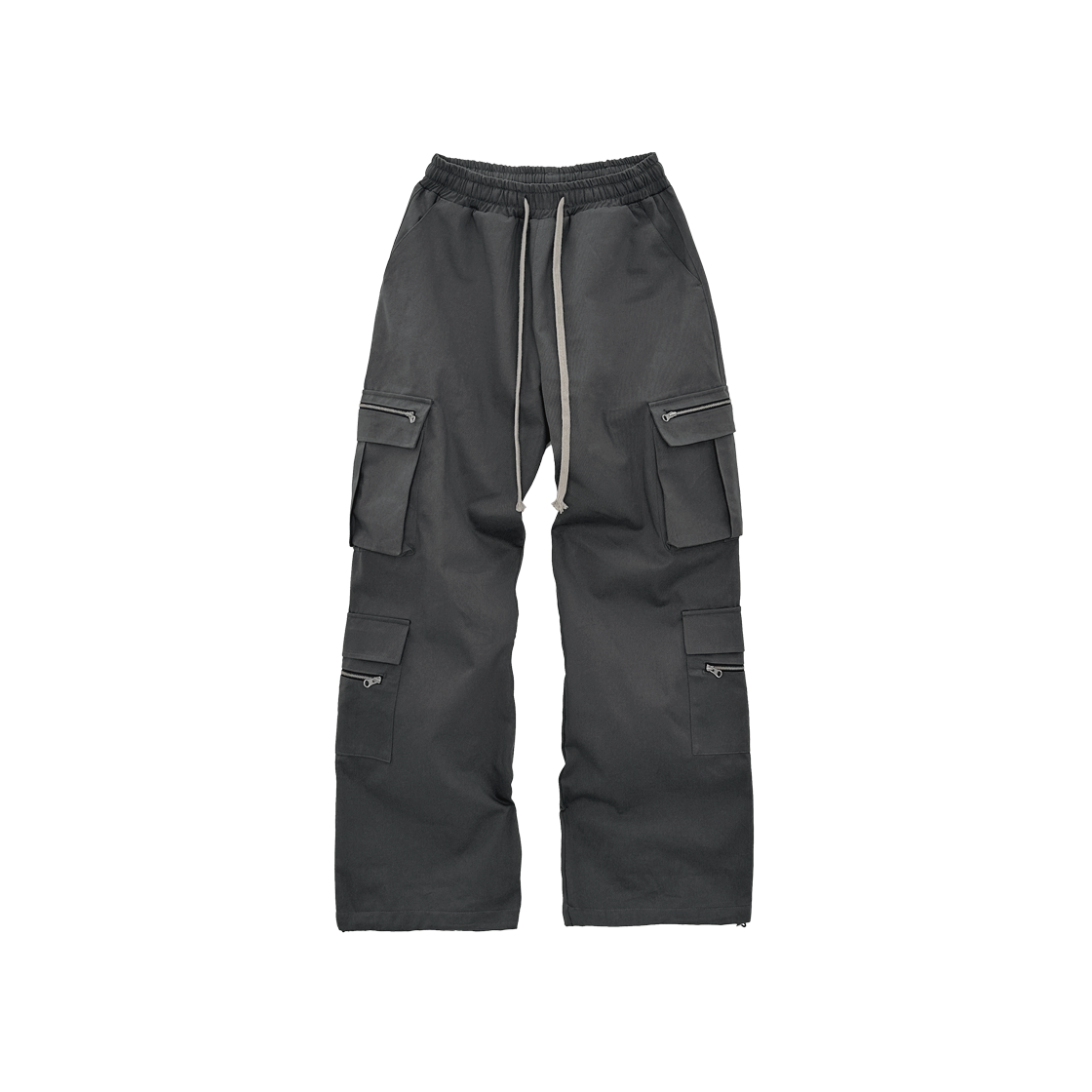 퍼머넌트 아카이브 하이덴서티 와이드 카고 팬츠 차콜(Permanent Archive High-Density Wide Cargo Pants Charcoal) - 1