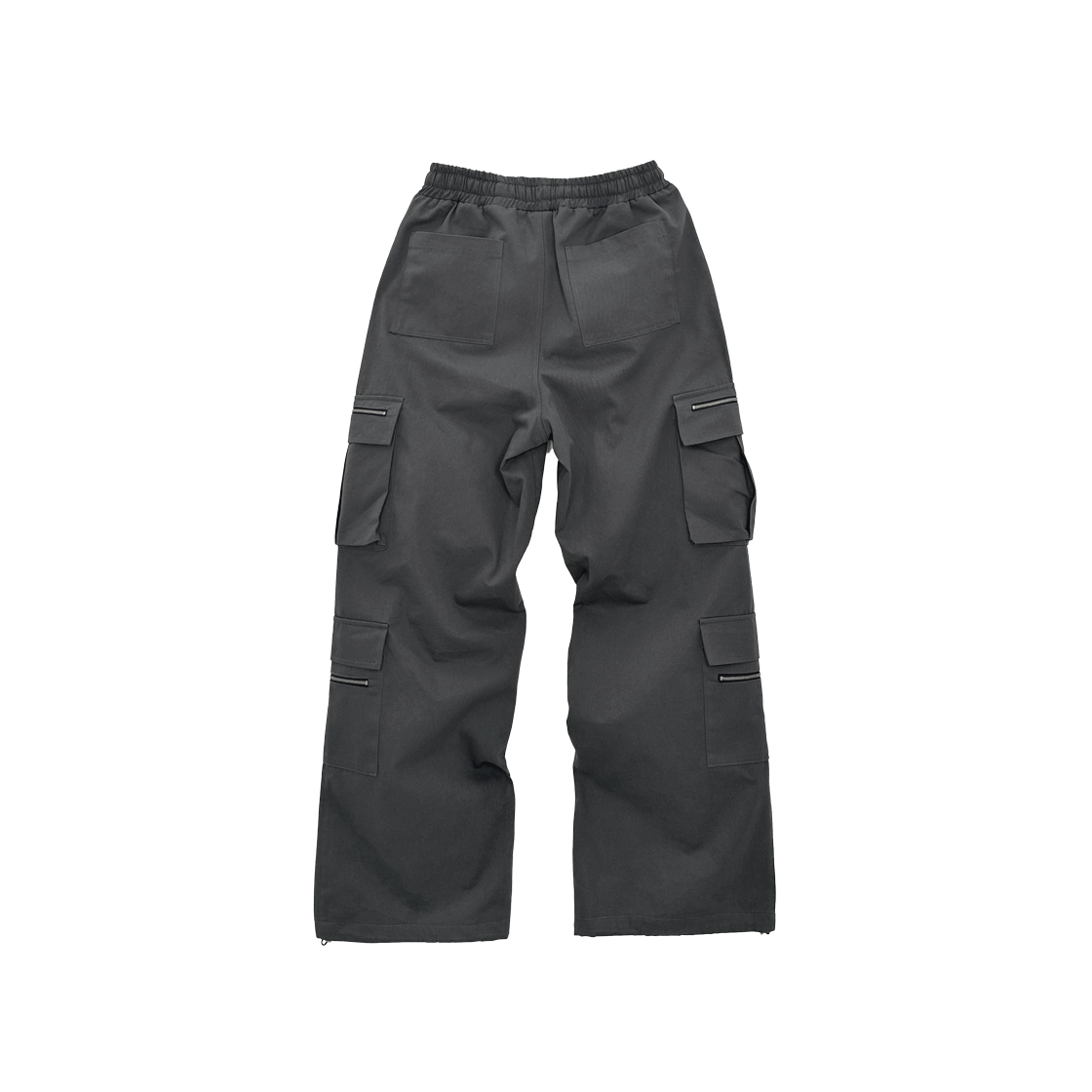 퍼머넌트 아카이브 하이덴서티 와이드 카고 팬츠 차콜(Permanent Archive High-Density Wide Cargo Pants Charcoal) - 2