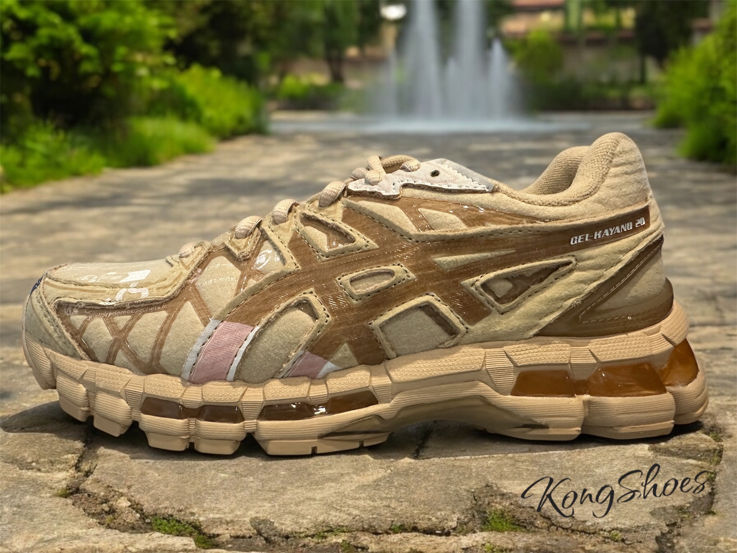 Asics x Doublet Gel-Kayano 20 Sand 착용 스타일