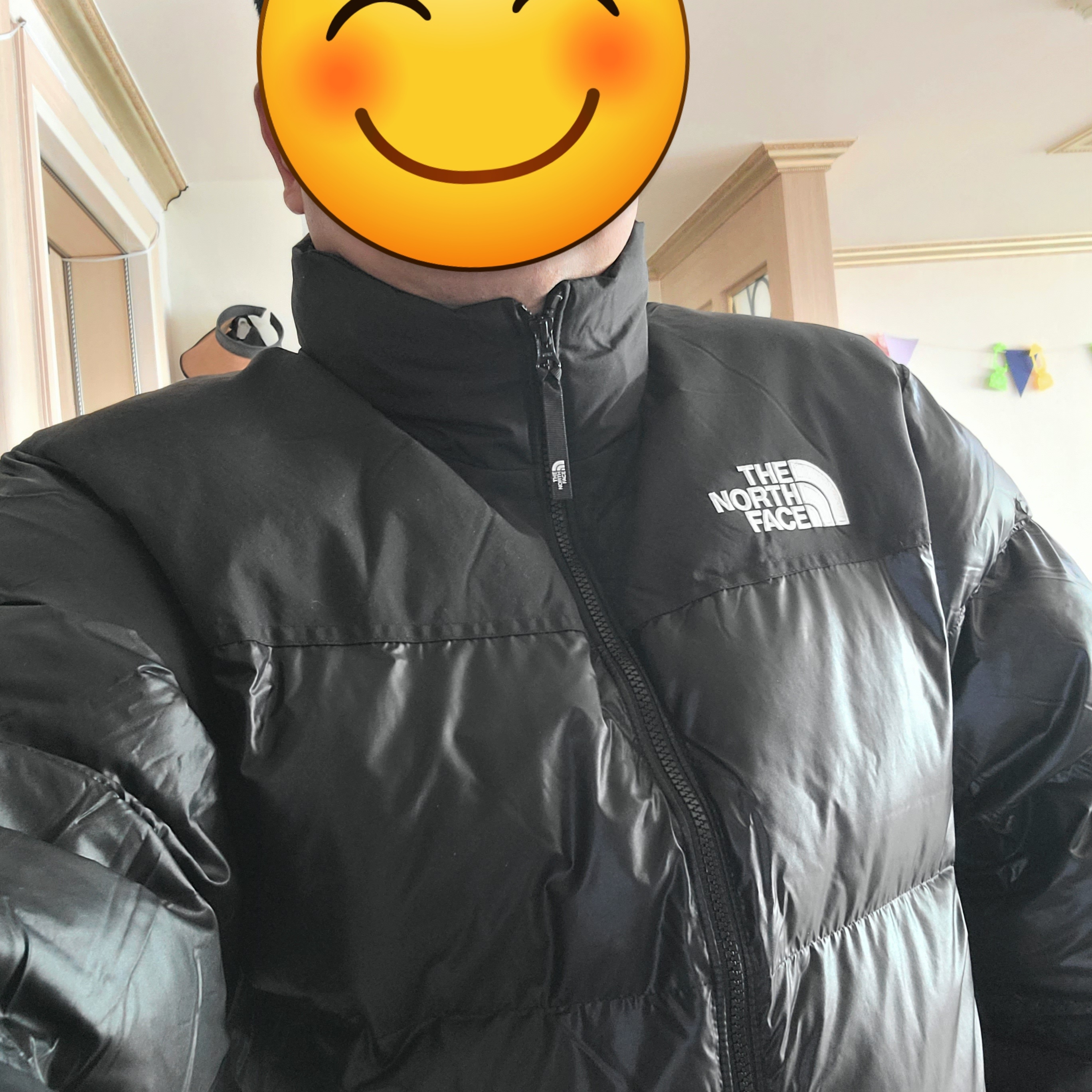 The North Face On Ball Jacket Black 착용 스타일