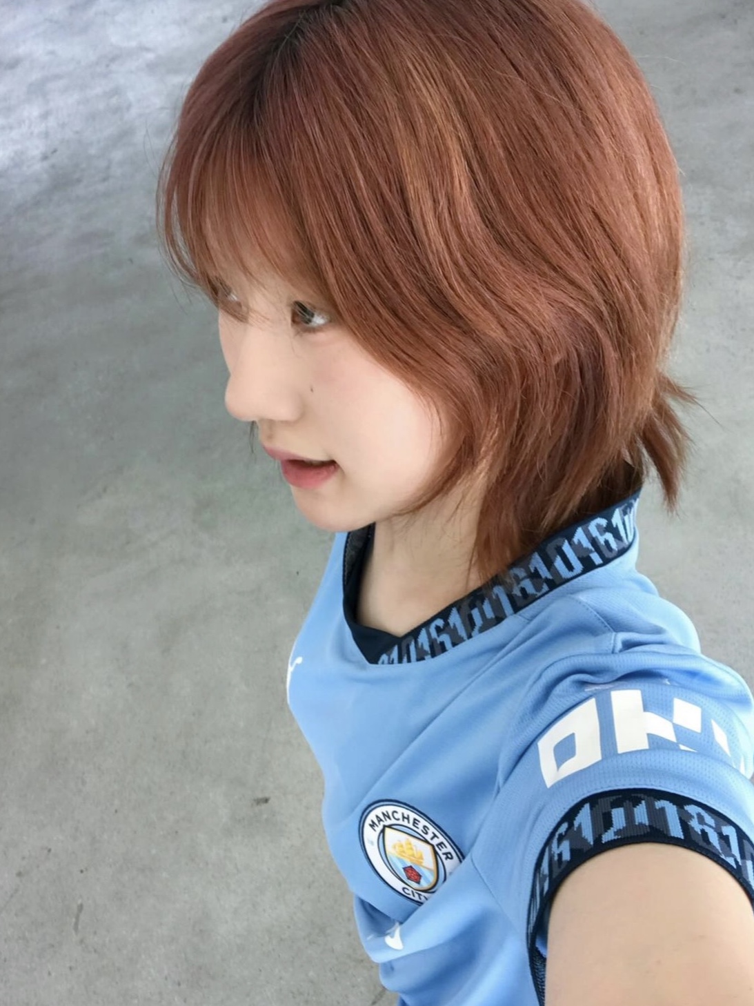 Puma Manchester City 2024/25 Home Jersey Team Light Blue (Non Marking Ver.) 착용 스타일 - 1
