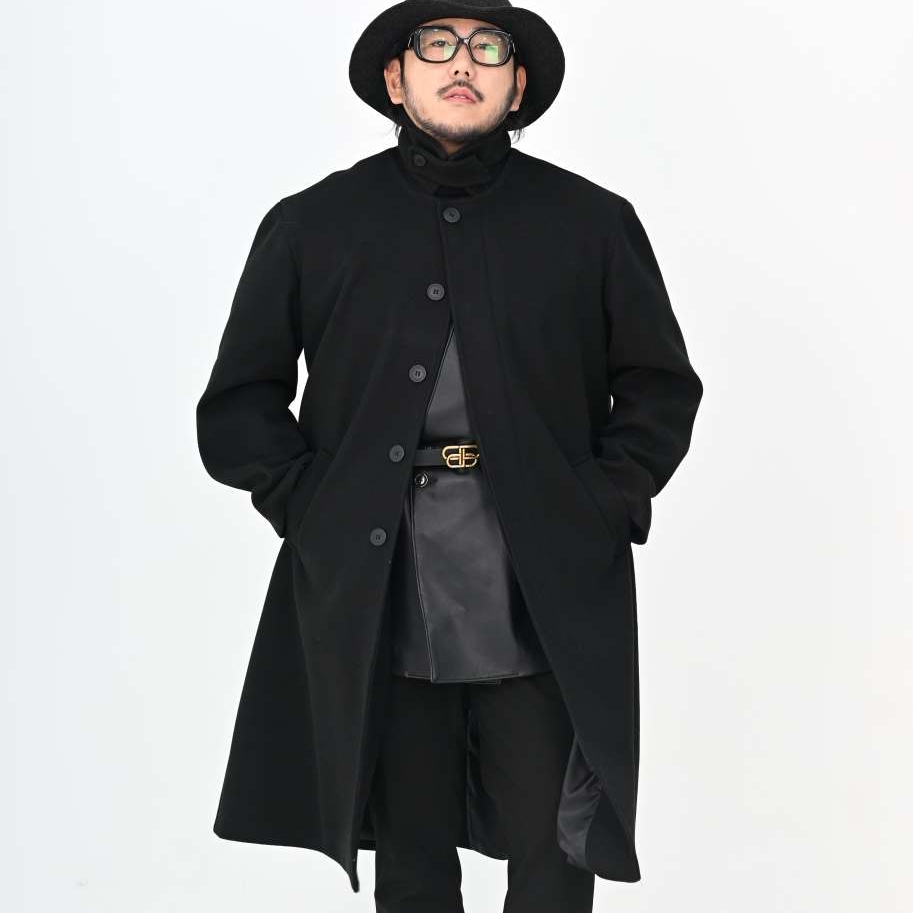 Balenciaga Rim BB Icon Leather Ankle Boots Black, Balenciaga BB Large Belt Black 착용 스타일 - 5