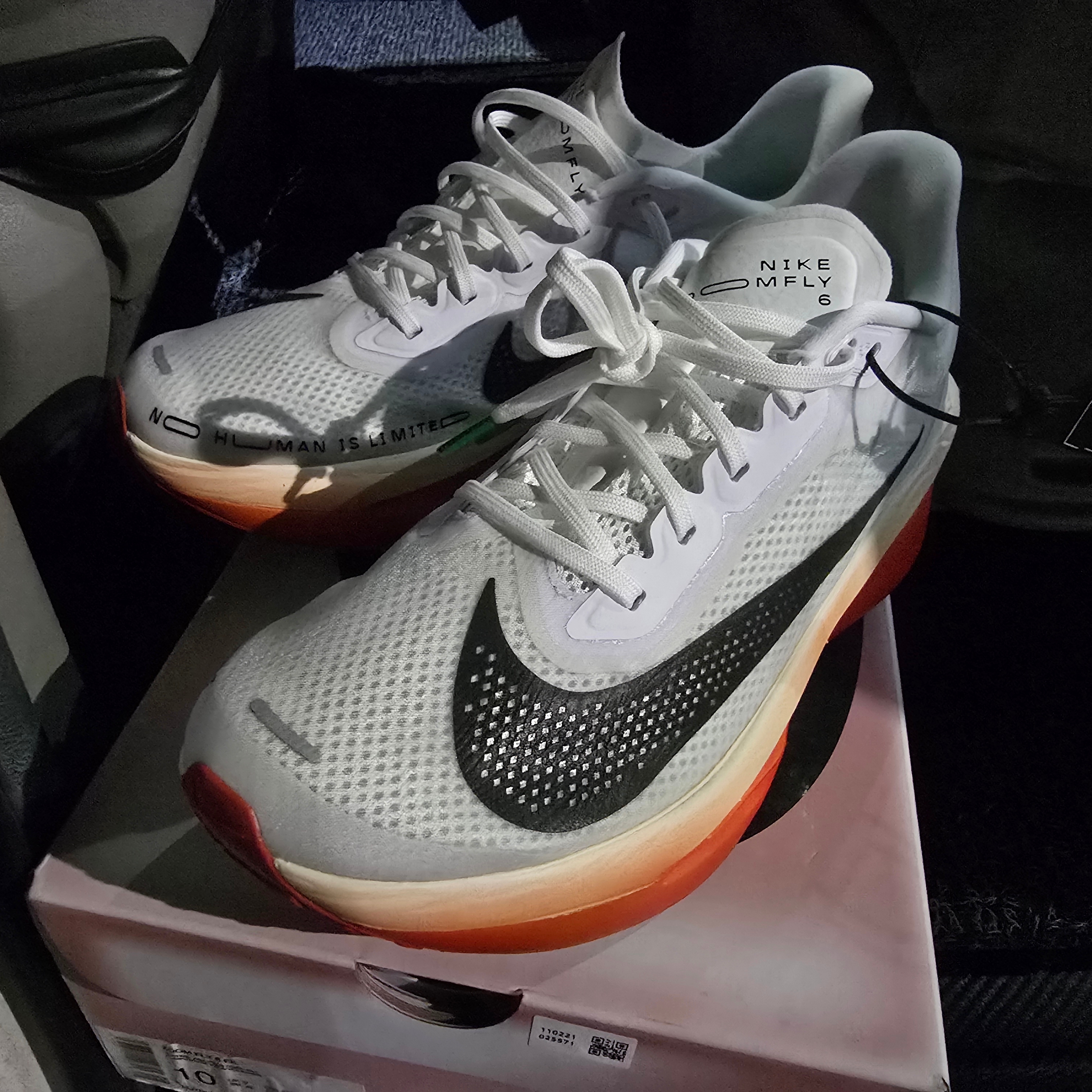 Nike Zoom Fly 6 Eliud Kipchoge 착용 스타일