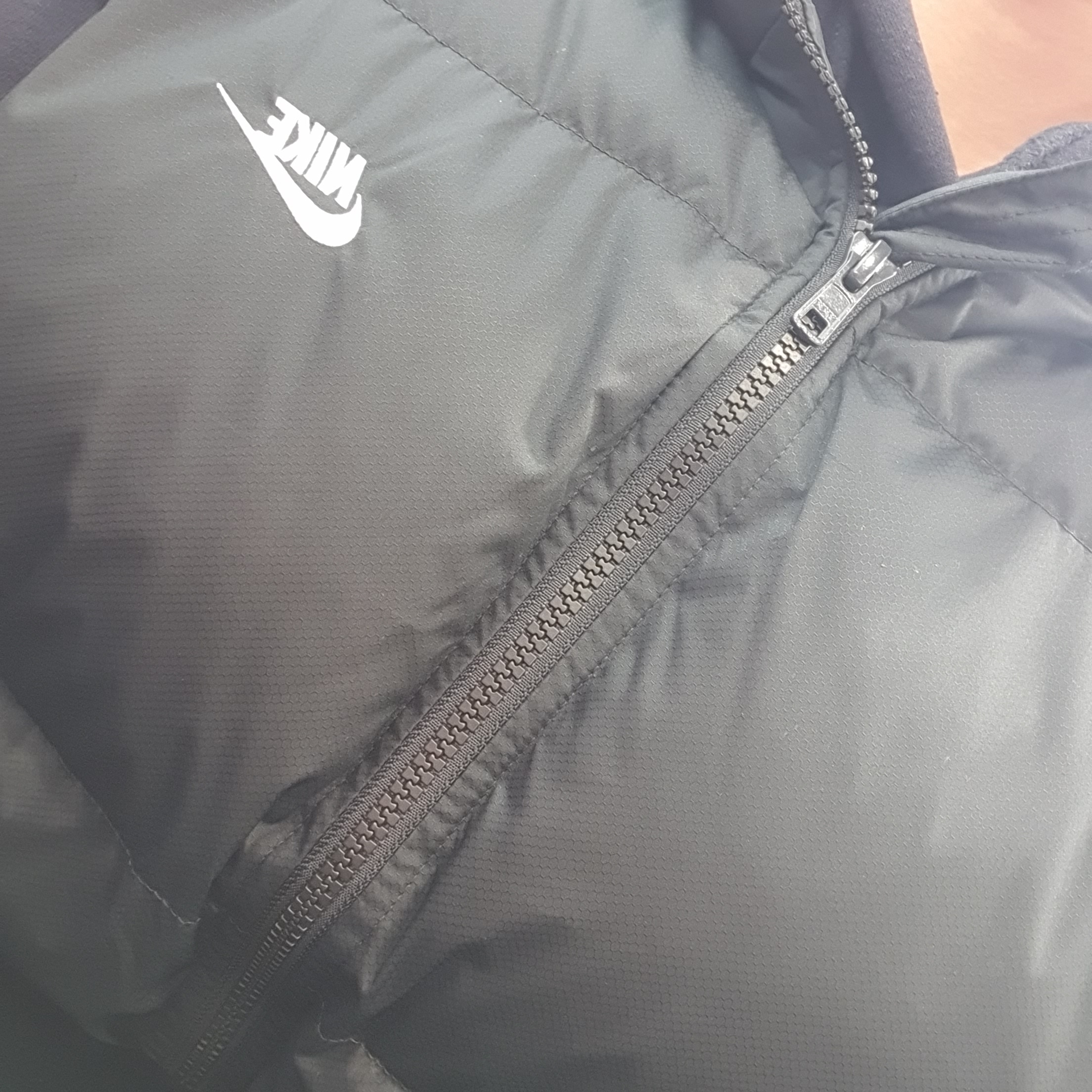 Nike NSW Club Primaloft Water-Repellent Puffer Vest Black - Asia 착용 스타일