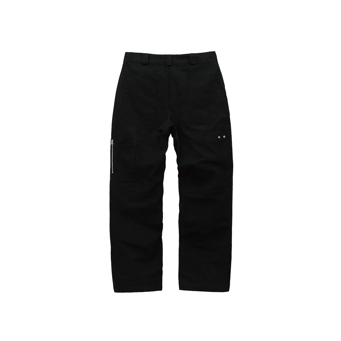 퍼머넌트 아카이브 스트레이트 워크 팬츠 블랙(Permanent Archive Straight Work Pants Black) - 2