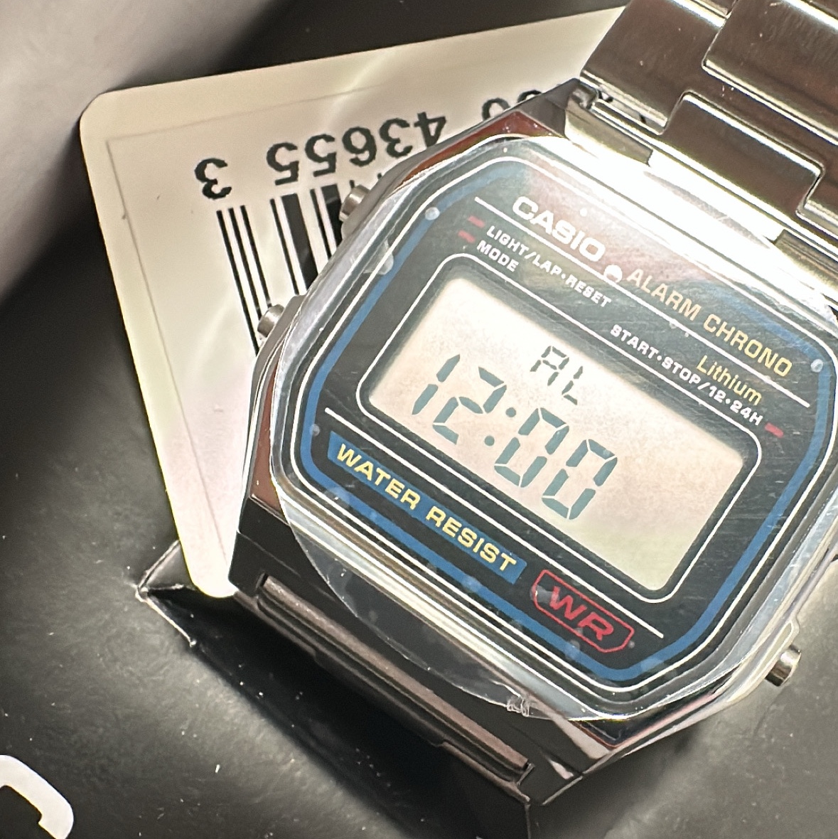 Casio A-158WA-1 착용 스타일