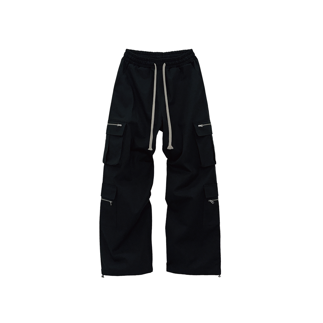 퍼머넌트 아카이브 하이덴서티 와이드 카고 팬츠 블랙(Permanent Archive High-Density Wide Cargo Pants Blacke)