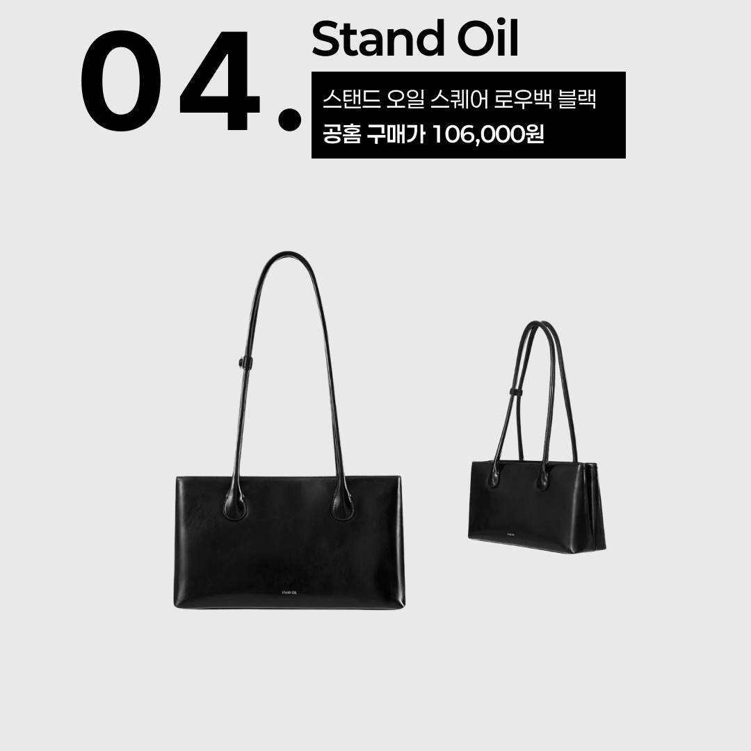 Matin Kim Madeleine Round Bag Black, Vivienne Westwood Saffiano Biogreen Small Purse Cross Bag Black 착용 스타일 - 5