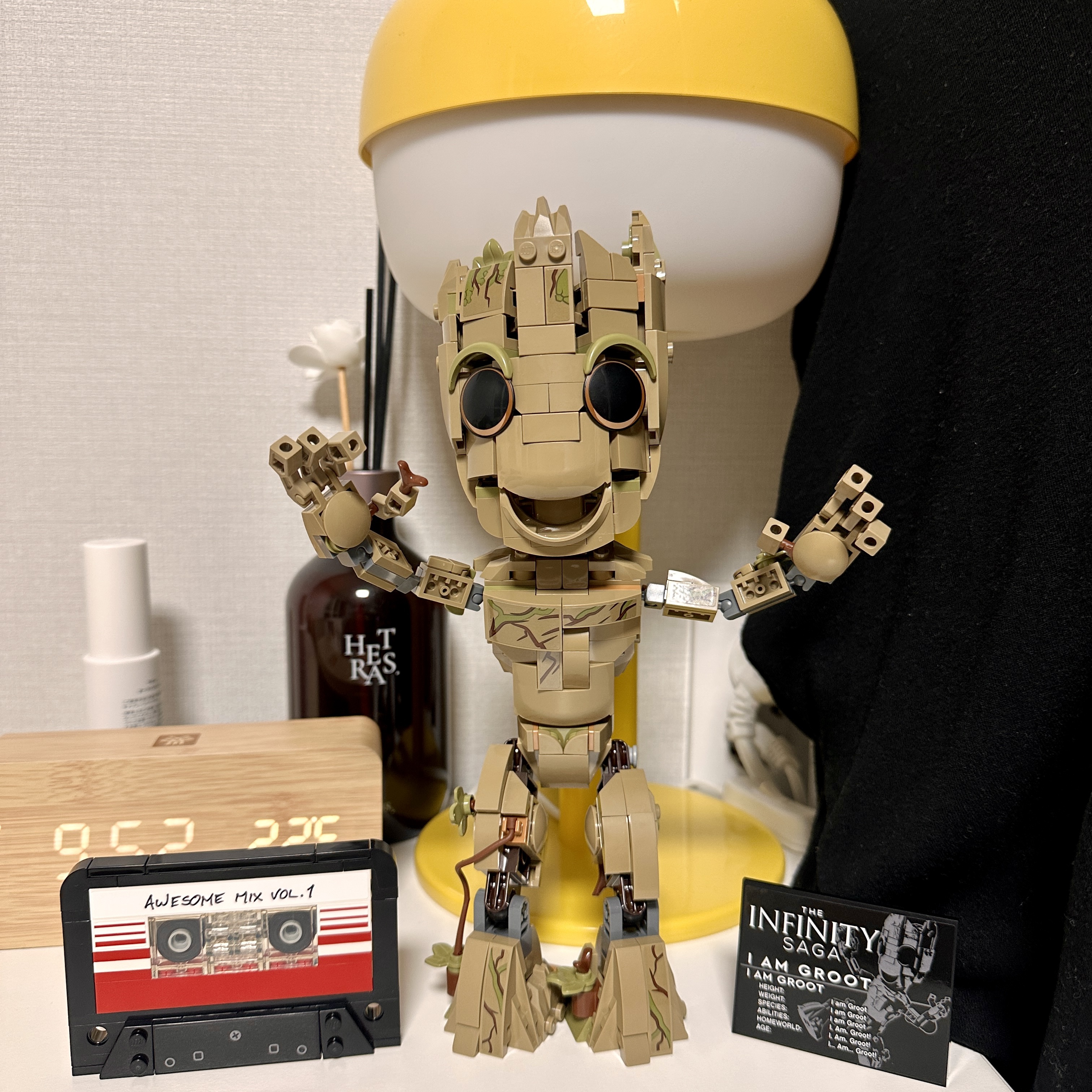 Lego Marvel I Am Groot 착용 스타일