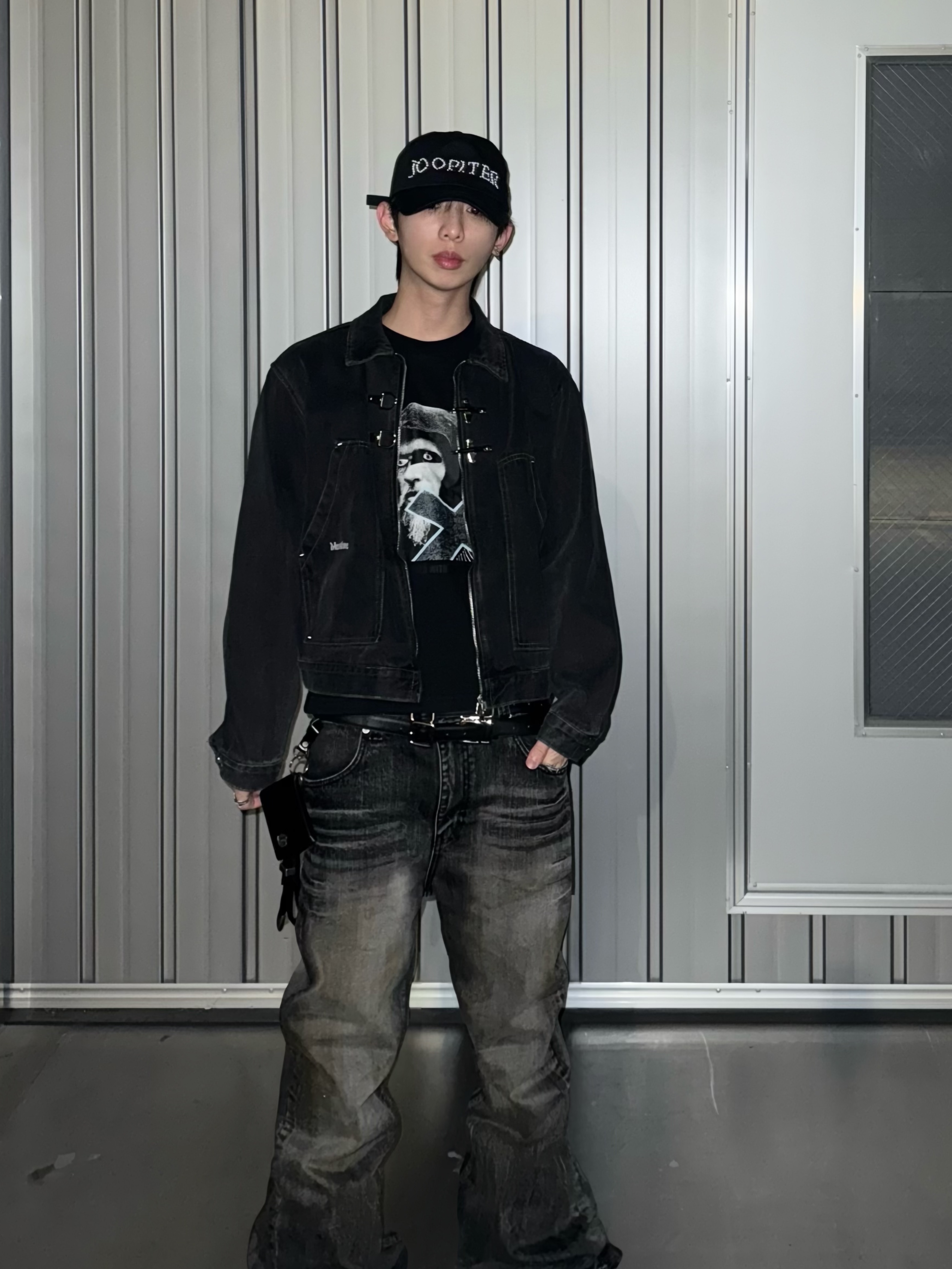 Post Archive Faction (Paf) x Joopiter Baseball Cap Black, Balenciaga Skiwear Alaska Nylon Low Boot Black 착용 스타일 - 3