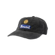 Human & Cat ffound3 Stone Washed Ball Cap Charcoal