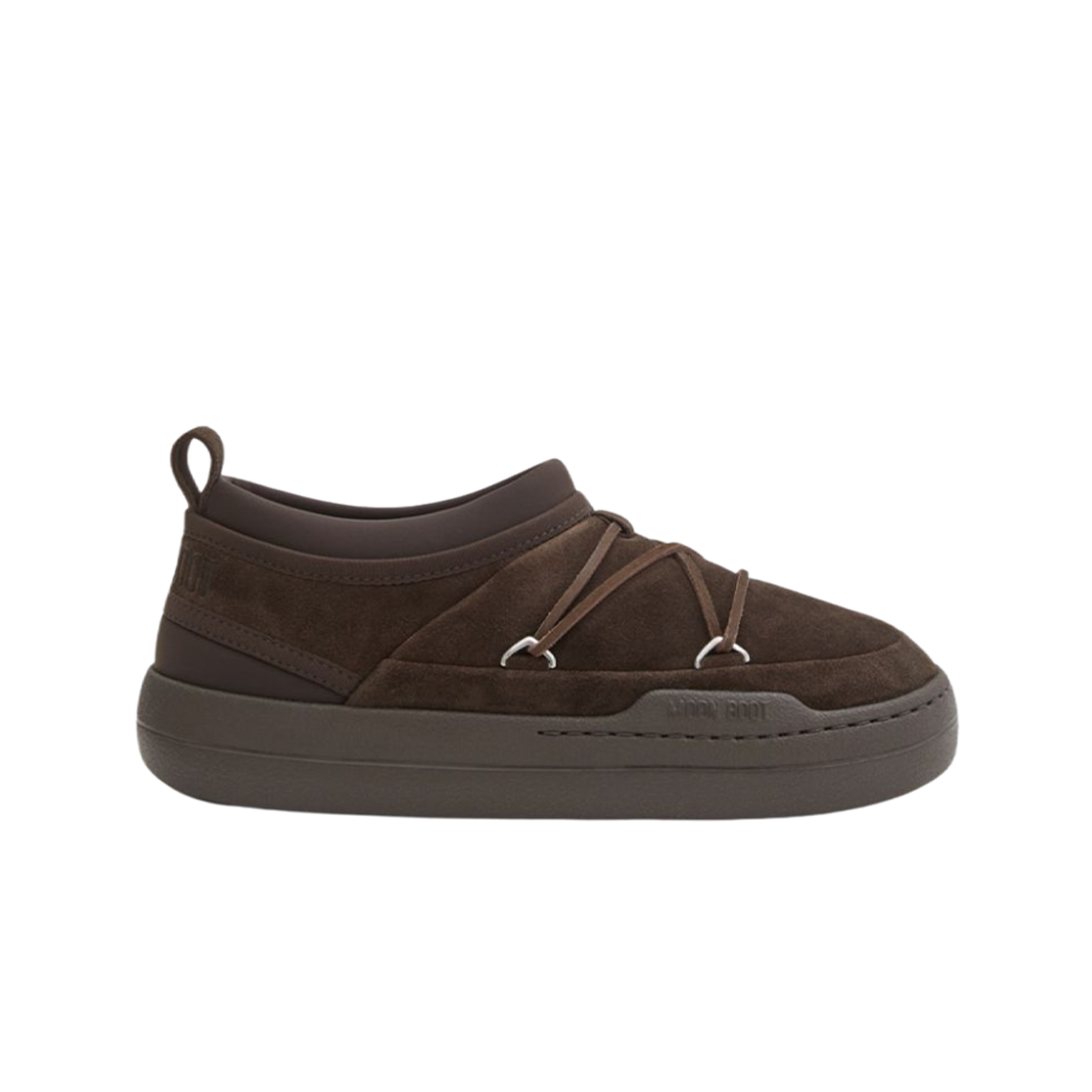 2470110M010 (W) Moon Boot Park Icon Suede Sneakers Dark Brown