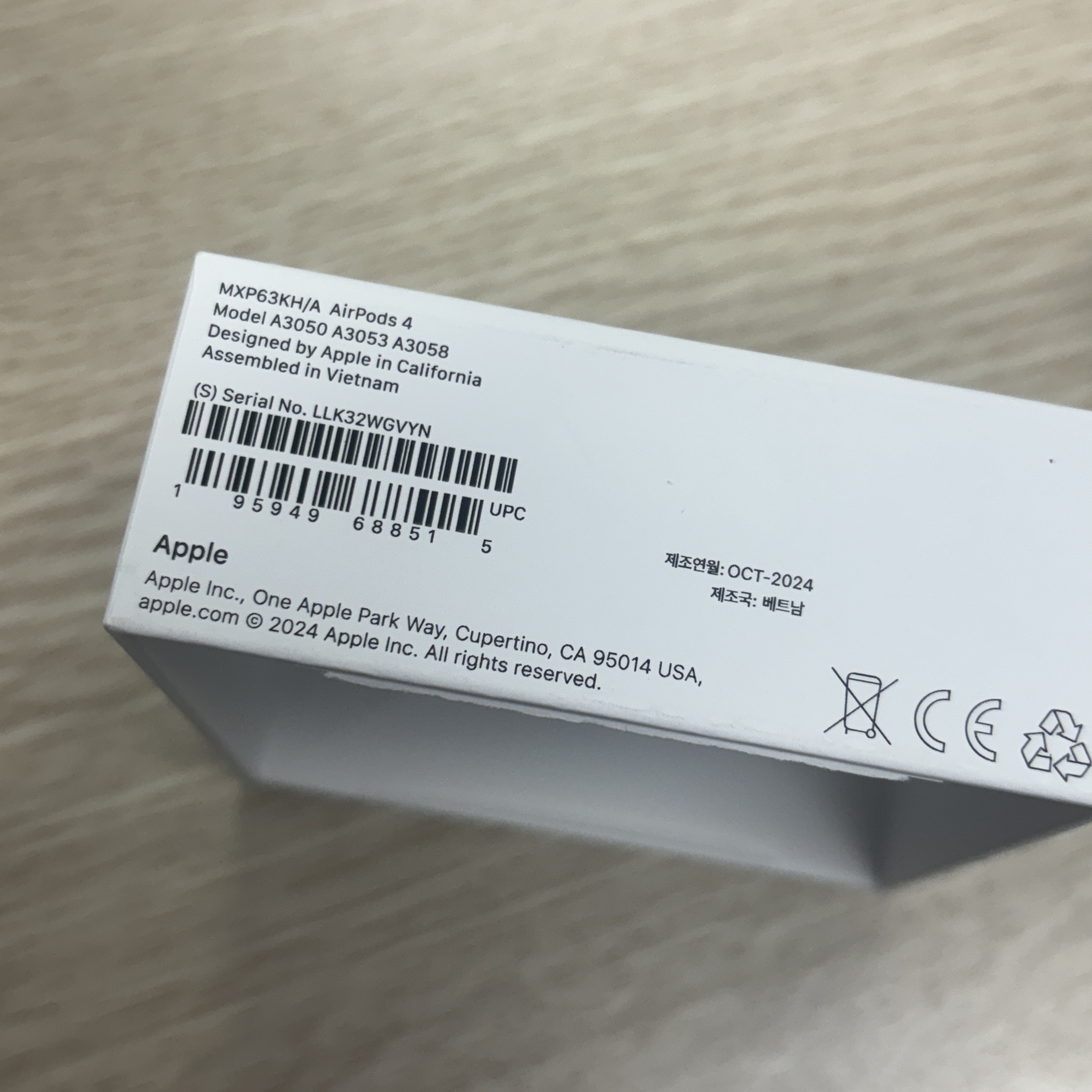 Apple Airpods 4th Gen (Korean Ver.) 착용 스타일