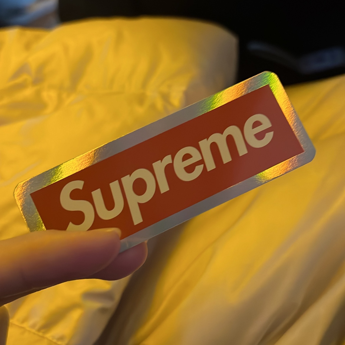 Supreme x Bicycle Holographic Slice Cards Holographic - 23FW 착용 스타일 - 3