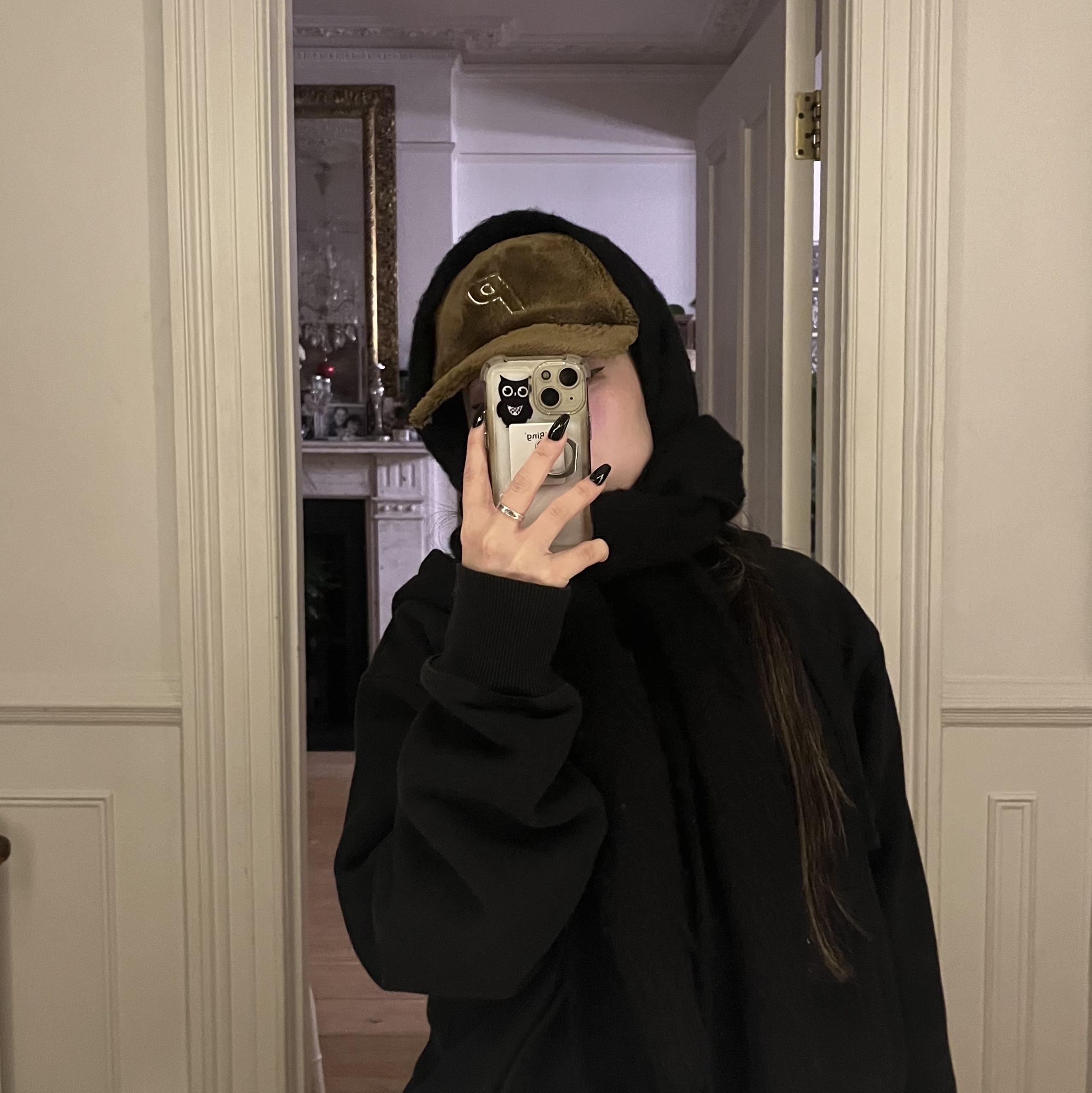 Palace Polartec High Loft Pal Hat Brown - 22FW 착용 스타일