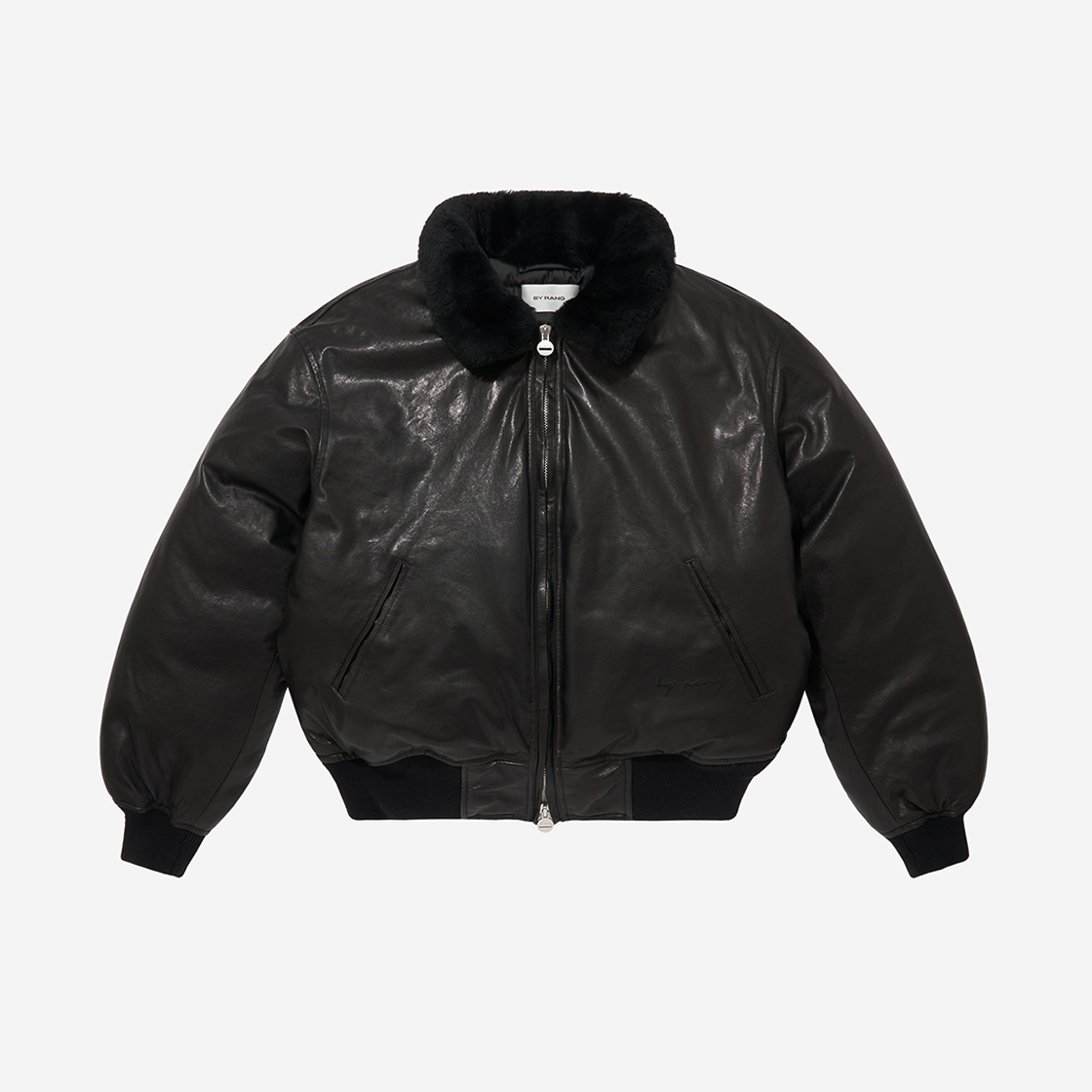 24aw Stussy LEATHER FLIGHT JACKET S レザー