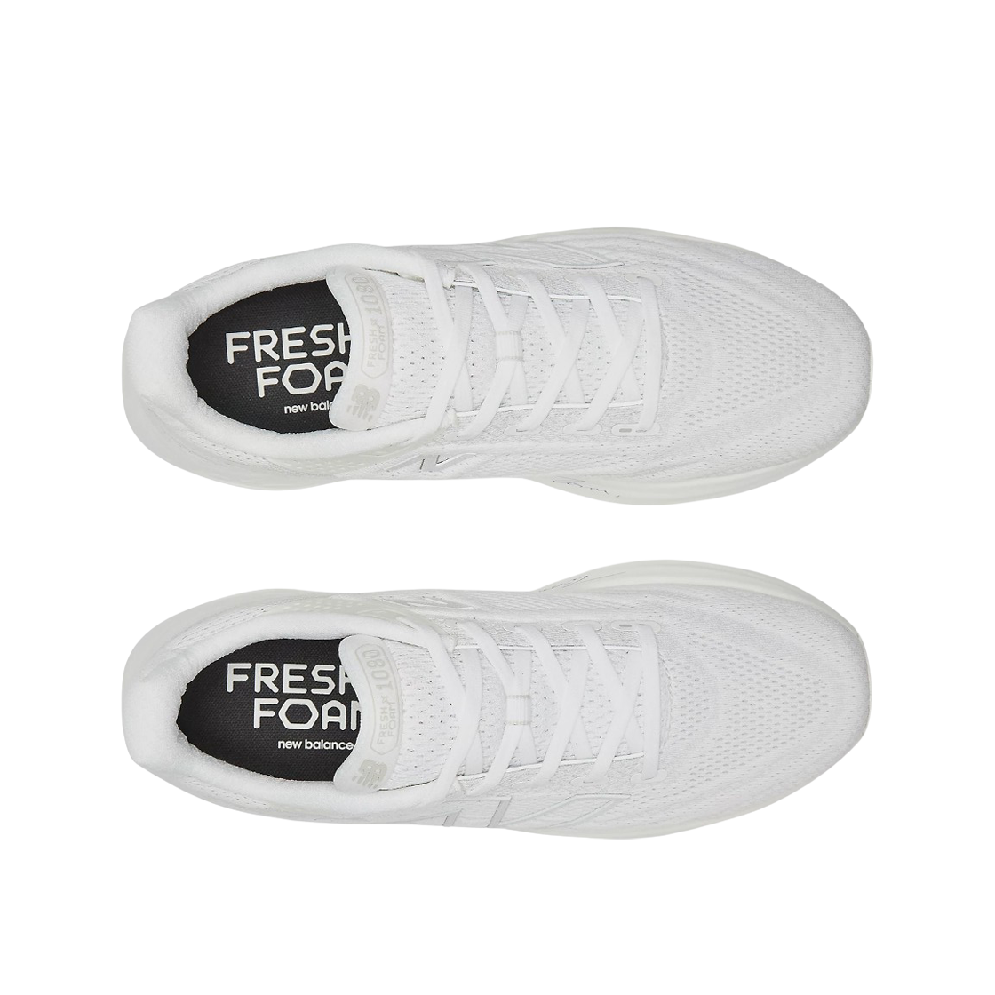 뉴발란스 프레쉬 폼 X 1080v13 화이트 라이트 실버 메탈릭 - D 스탠다드(New Balance Fresh Foam X 1080v13 White Light Silver Metallic - D Standard) - 2