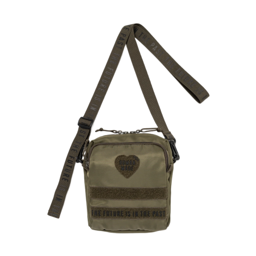 ヒューマンメイド MILITARY POUCH SMALL オリーブ（HUMAN MADE  