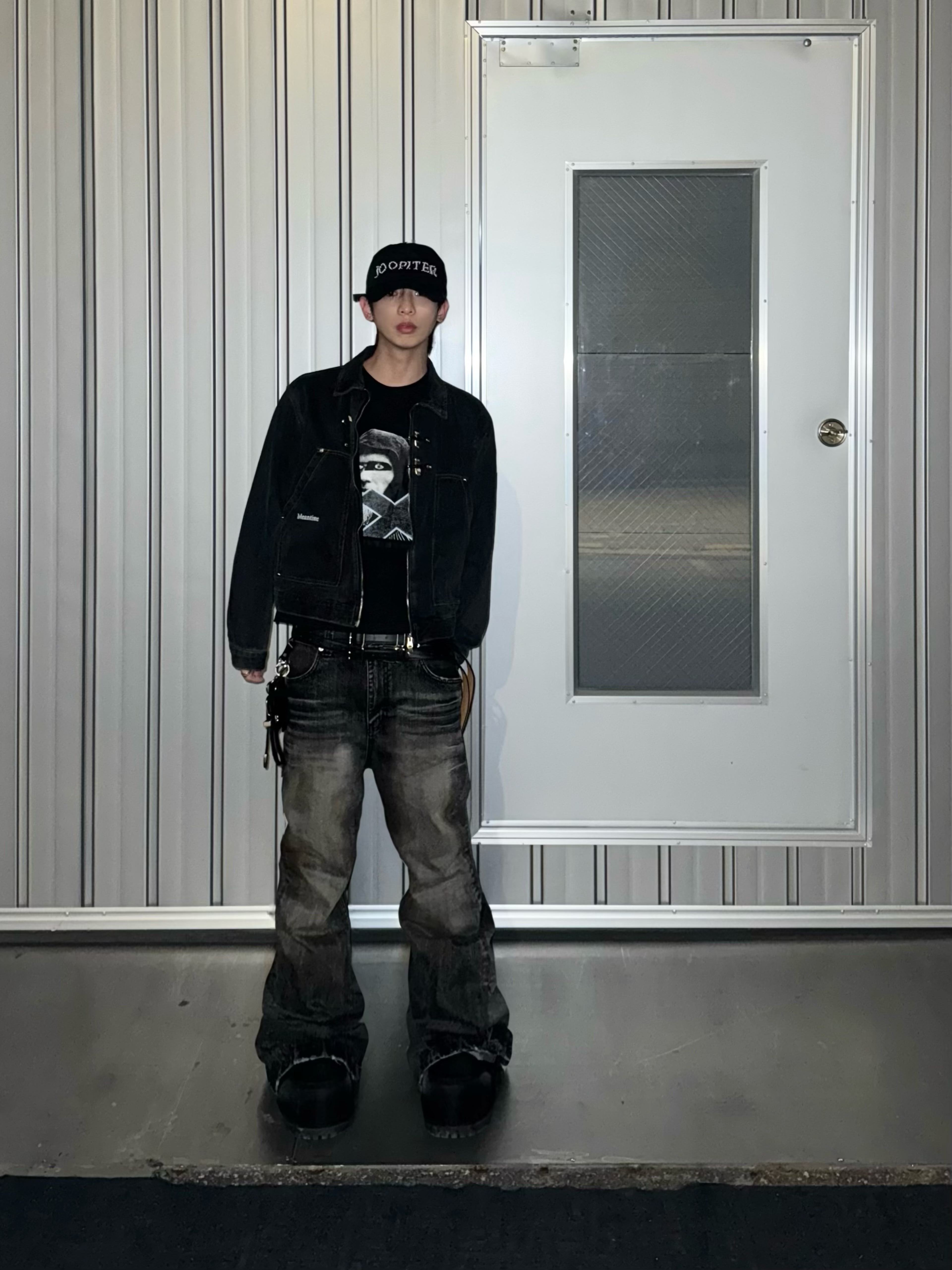 Post Archive Faction (Paf) x Joopiter Baseball Cap Black, Balenciaga Skiwear Alaska Nylon Low Boot Black 착용 스타일 - 6