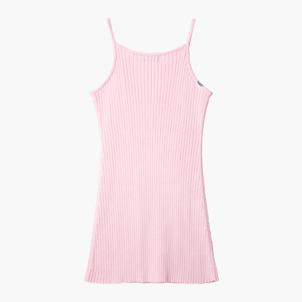 프로-스펙스 여성 빈티지 무드 니트 원피스 핑크(PRO-SPECS Women Vintage Mood Kint Onepiece Pink) - 2