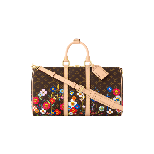 Louis Vuitton x Murakami Takashi Keepall Bandouliere 45 Monogram