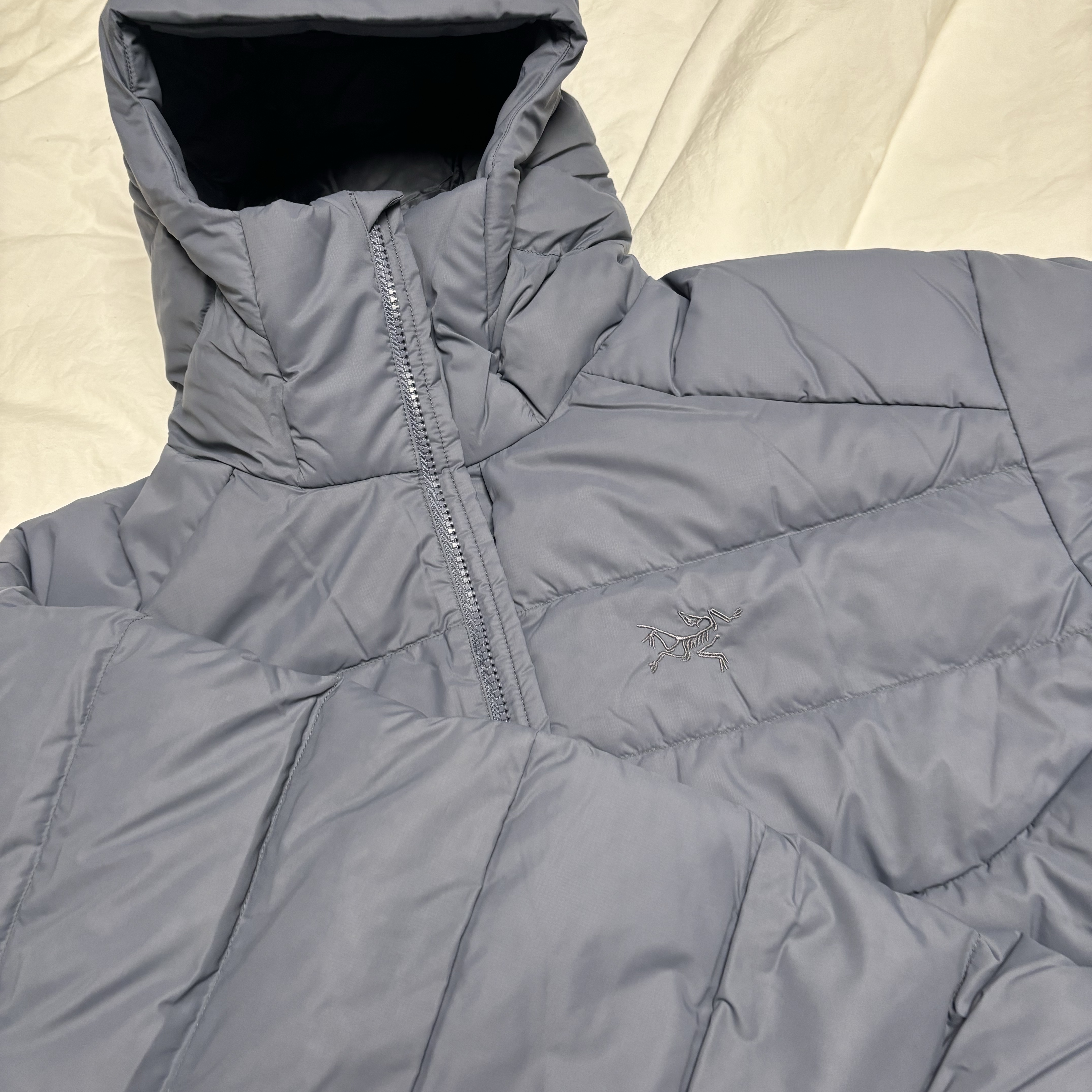 Arc'teryx Thorium Hoody Stratus 착용 스타일 - 1