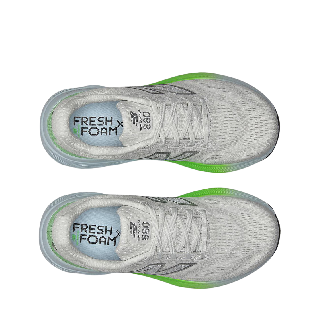 (W) 뉴발란스 프레쉬 폼 X 880v15 그레이 - D 와이드((W) New Balance Fresh Foam X 880v15 Gray - D Wide) - 2