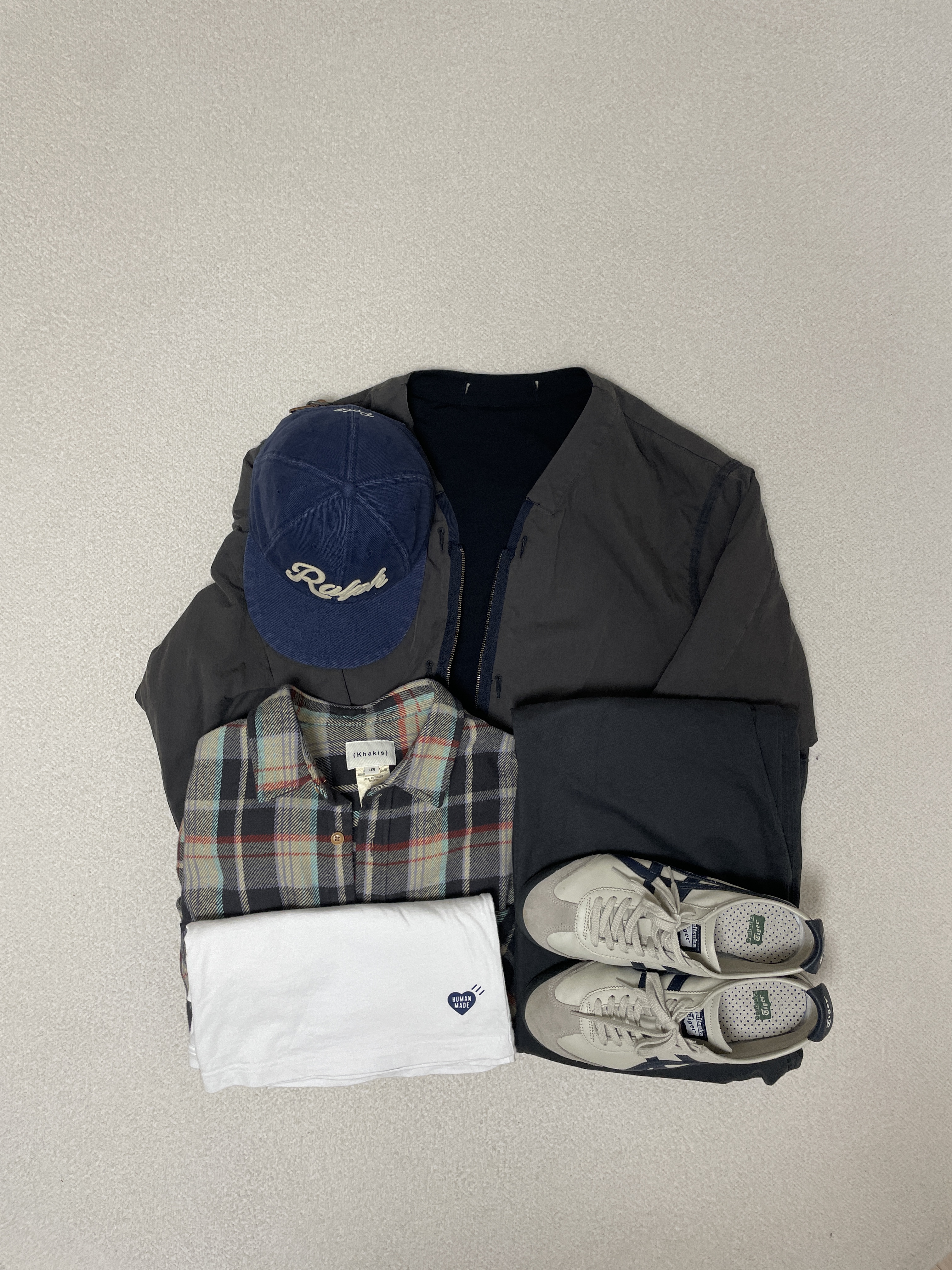 Onitsuka Tiger Mexico 66 Birch 착용 스타일 - 7