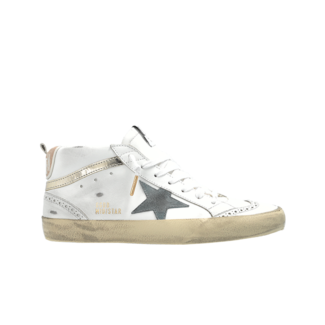 (W) 골든구스 미드스타 클래식 화이트((W) Golden Goose Mid Star Classic White) - 1