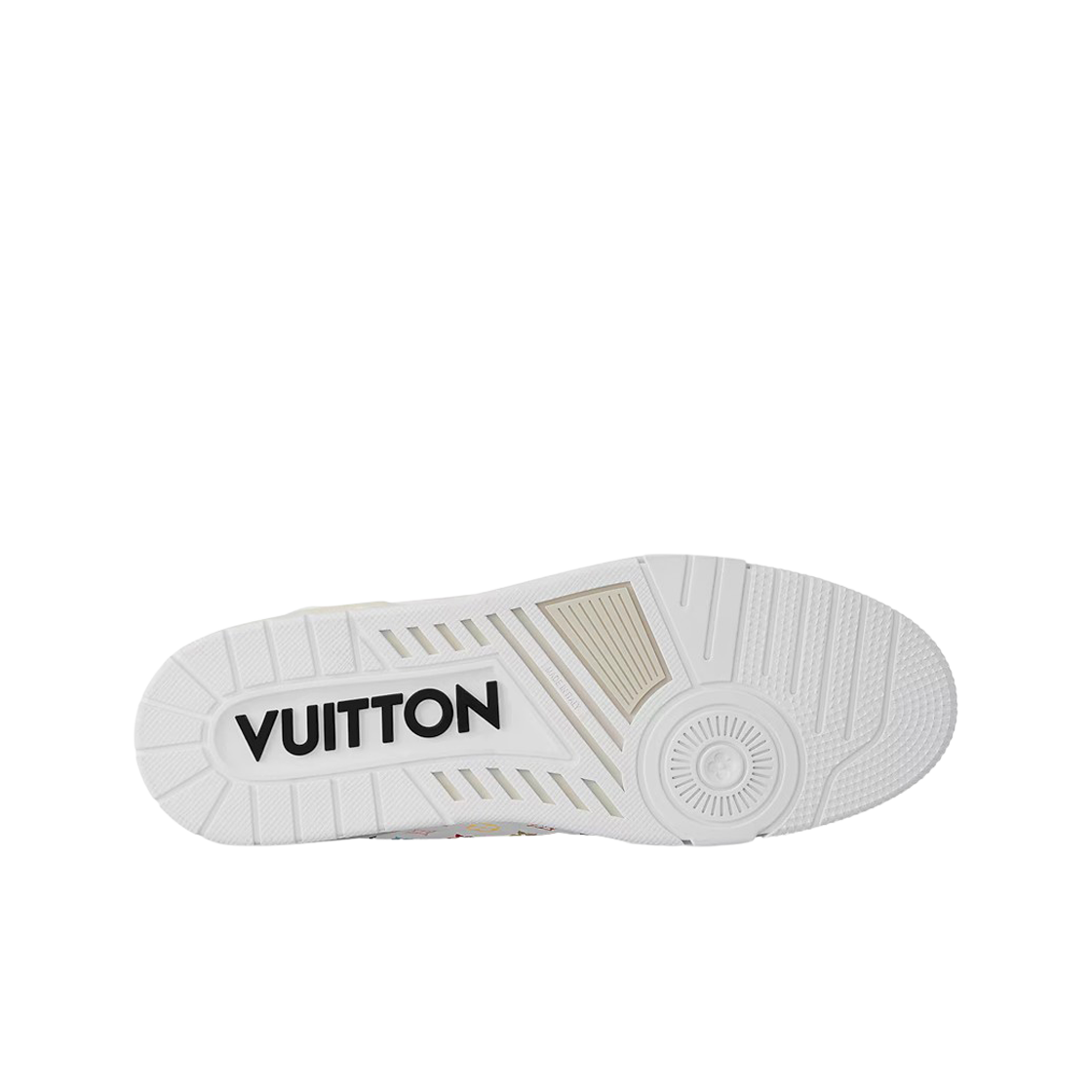 루이비통 x 무라카미 타카시 LV 트레이너 스니커즈 멀티컬러 화이트(Louis Vuitton x Murakami Takashi LV Trainer Sneakers Multicolor White) - 4