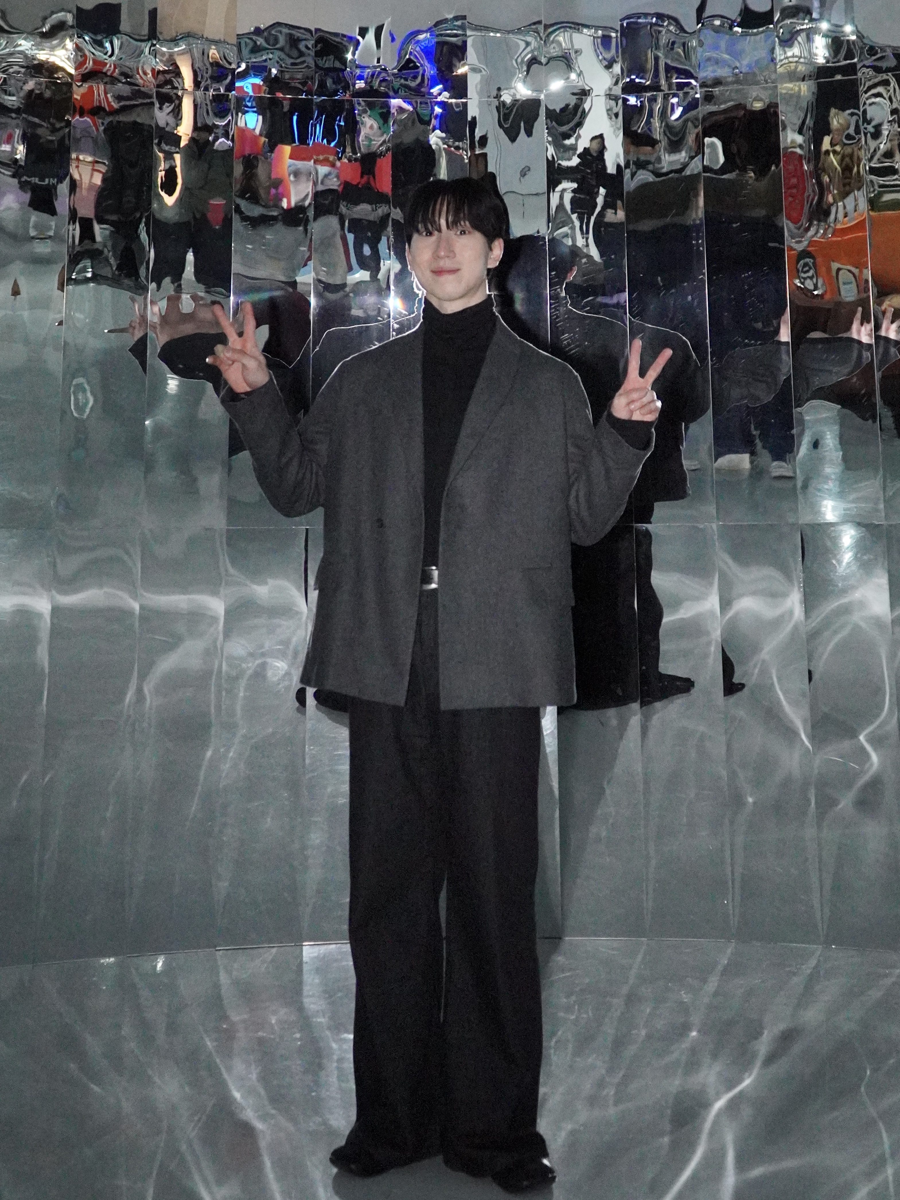 Pemont Square Black 착용 스타일 - 2