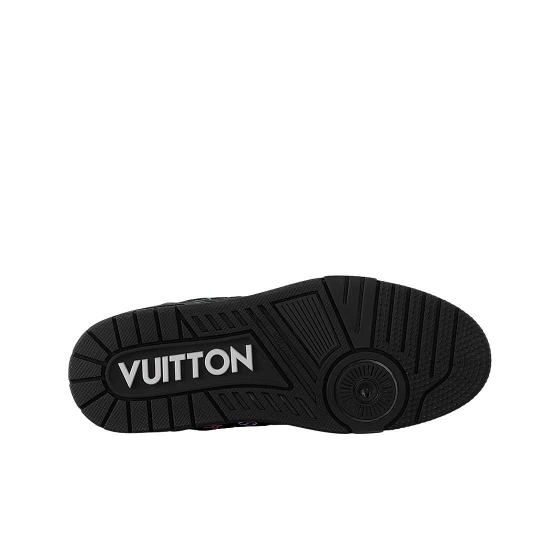 루이비통 x 무라카미 타카시 LV 트레이너 스니커즈 멀티컬러 블랙(Louis Vuitton x Murakami Takashi LV Trainer Sneakers Multicolor Black) - 4