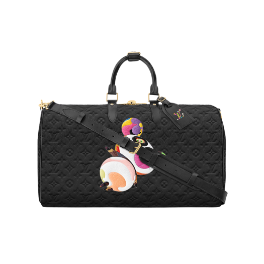 Louis Vuitton x Murakami Takashi Keepall Bandouliere 45 Black