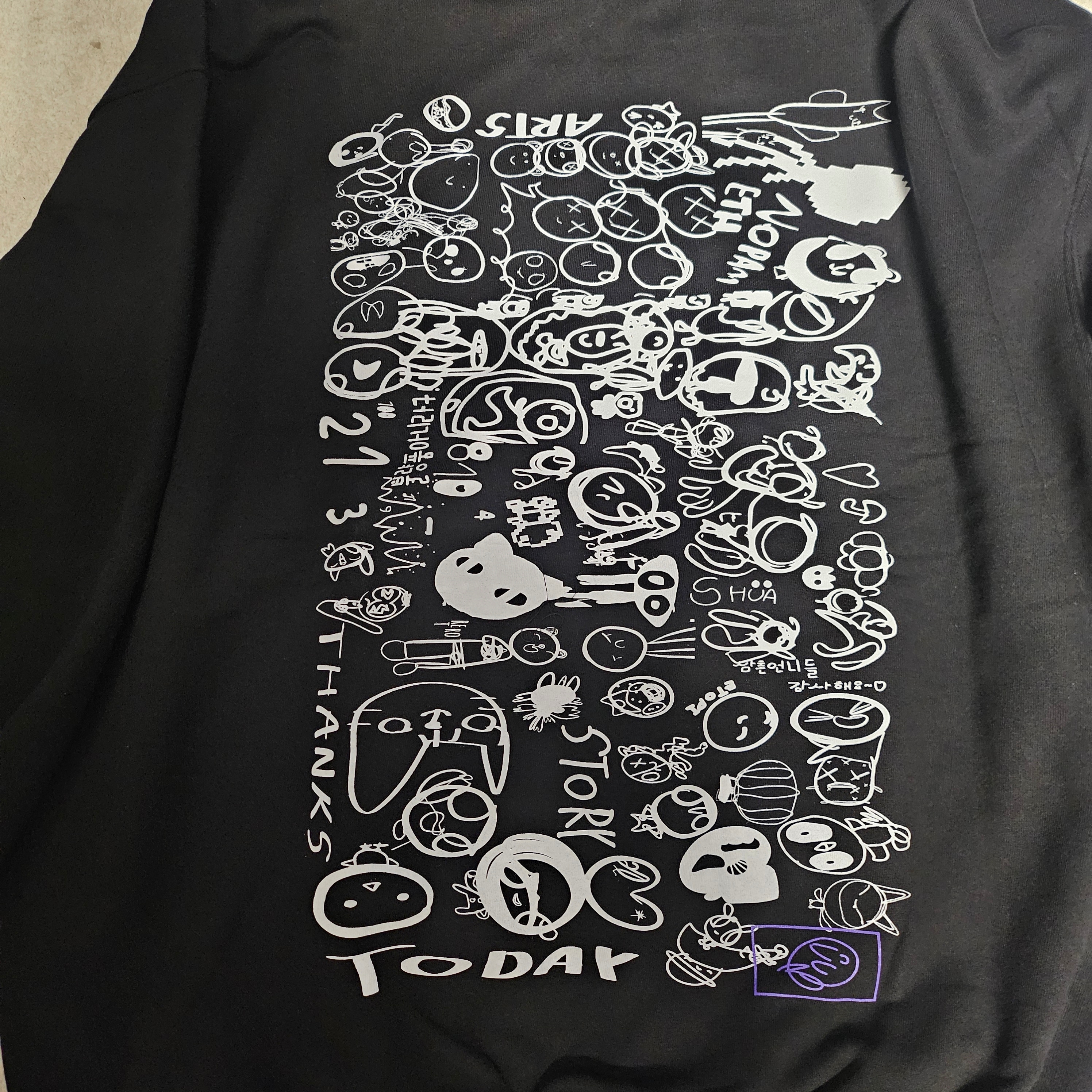 Supreme New Era Box Logo Beanie Dark Purple - 23FW, Yeezy Gap Engineered By Balenciaga Dove Long Sleeve T-Shirt Beige 착용 스타일 - 3