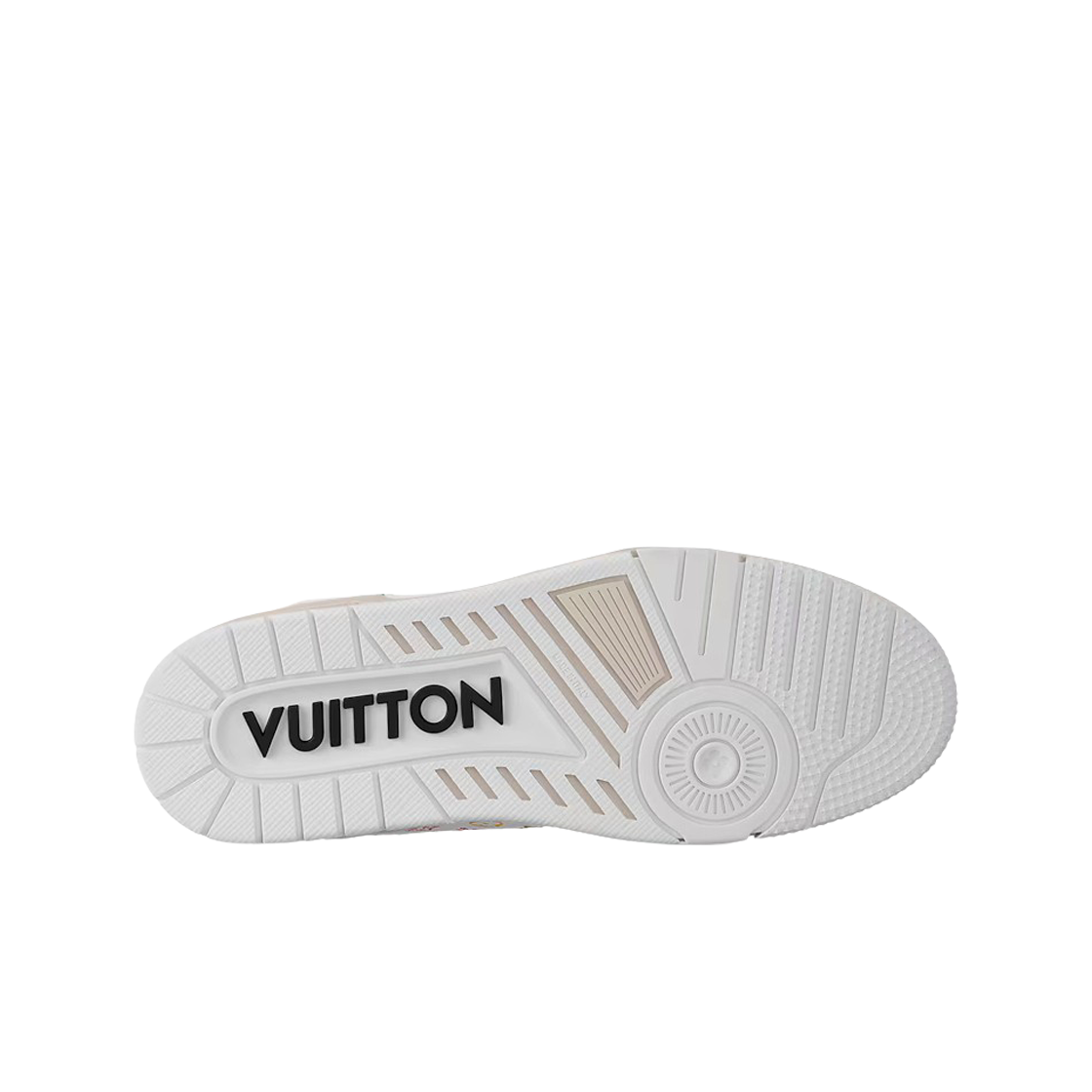 (W) 루이비통 x 무라카미 타카시 LV 트레이너 스니커즈 멀티컬러 화이트((W) Louis Vuitton x Murakami Takashi LV Trainer Sneakers Multicolor White) - 4