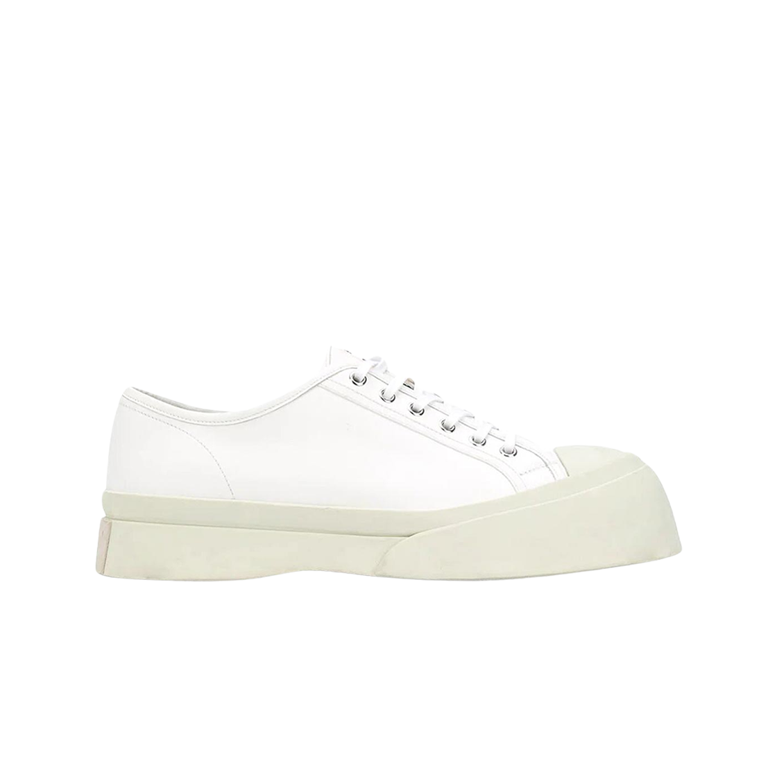 SNZU002002-P7226-00W01 Marni Pablo Lace Up Sneakers Lily White