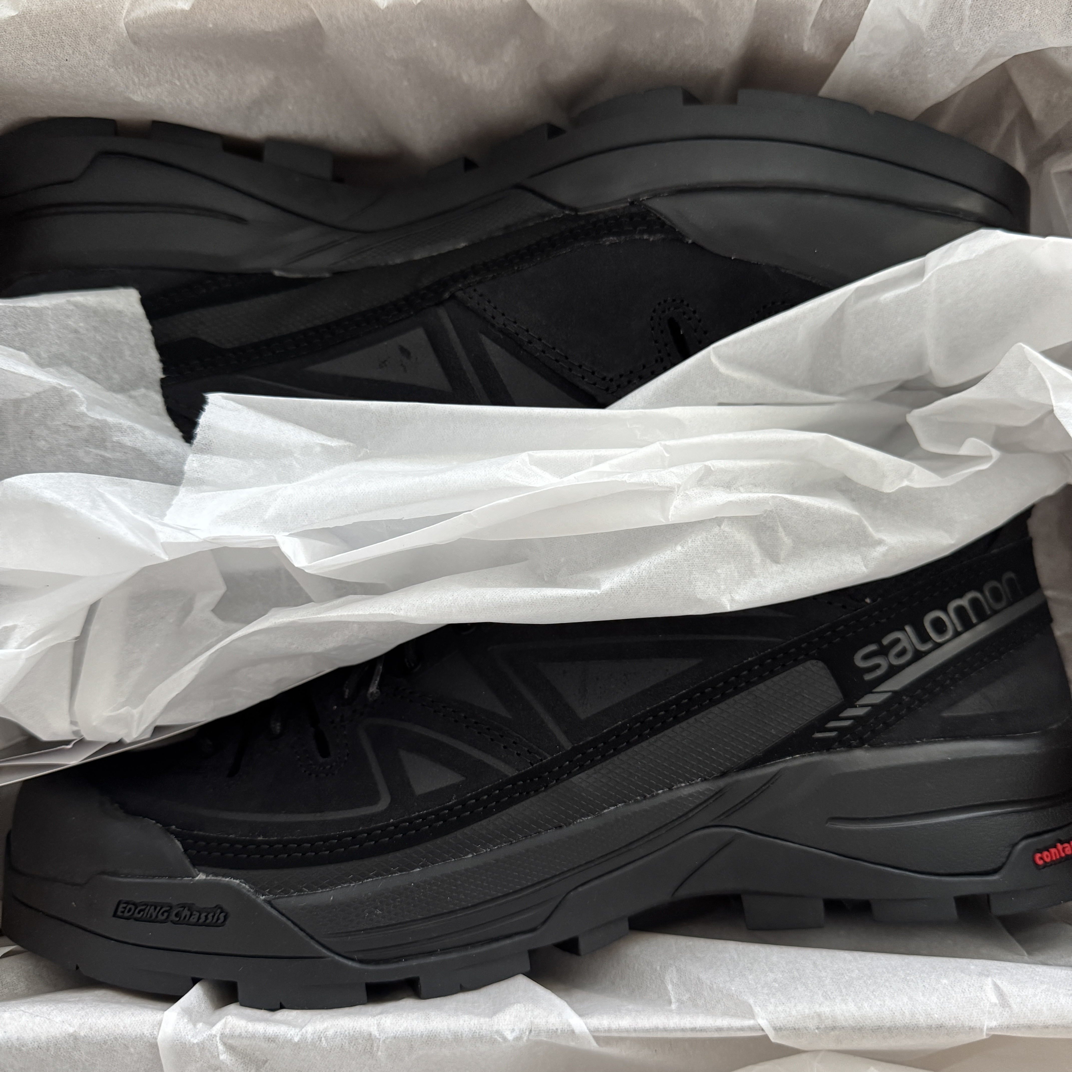 Salomon X-Alp Leather Black 착용 스타일 - 2