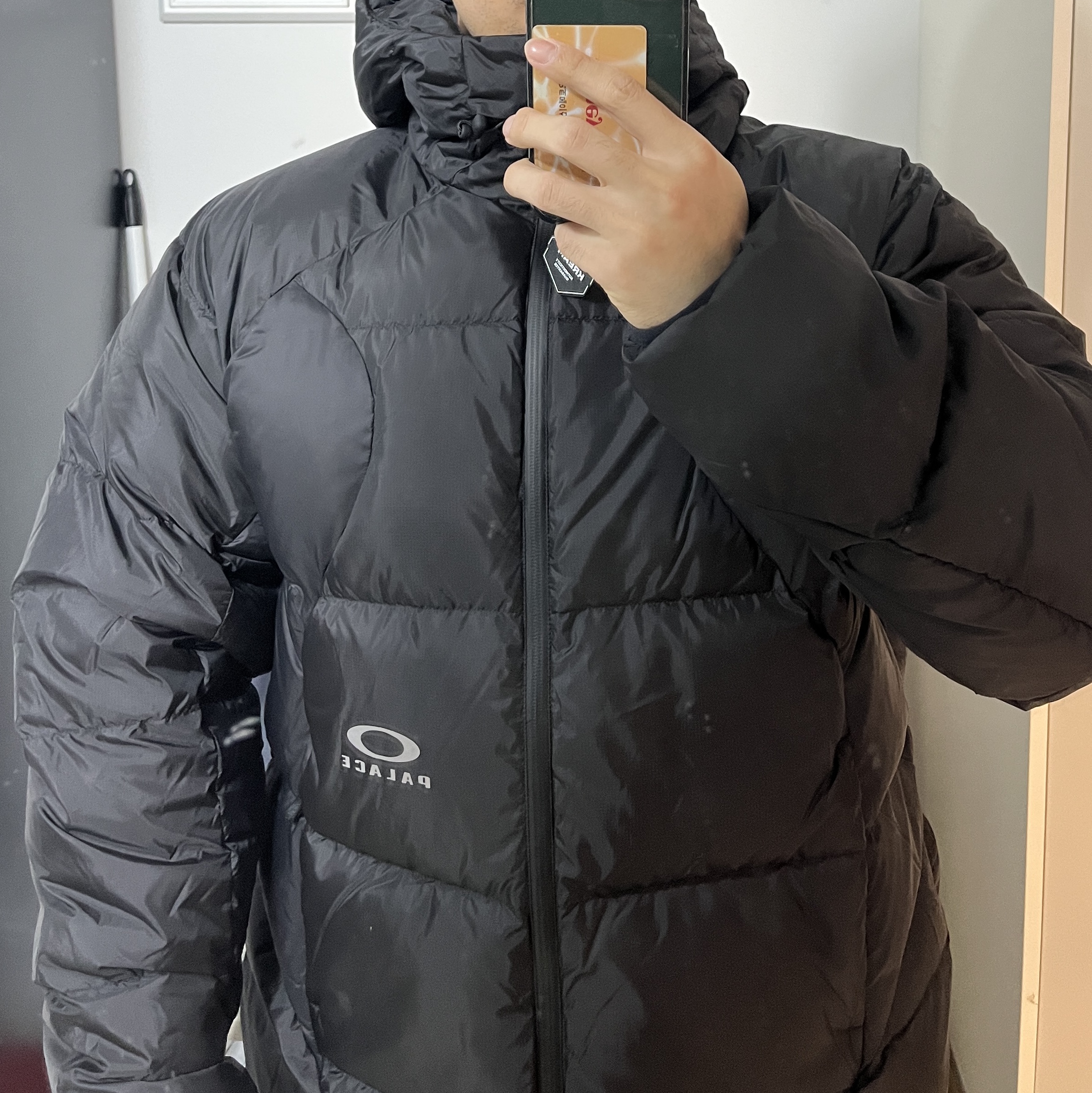 Palace x Oakley Puffa Black - 24FW 착용 스타일