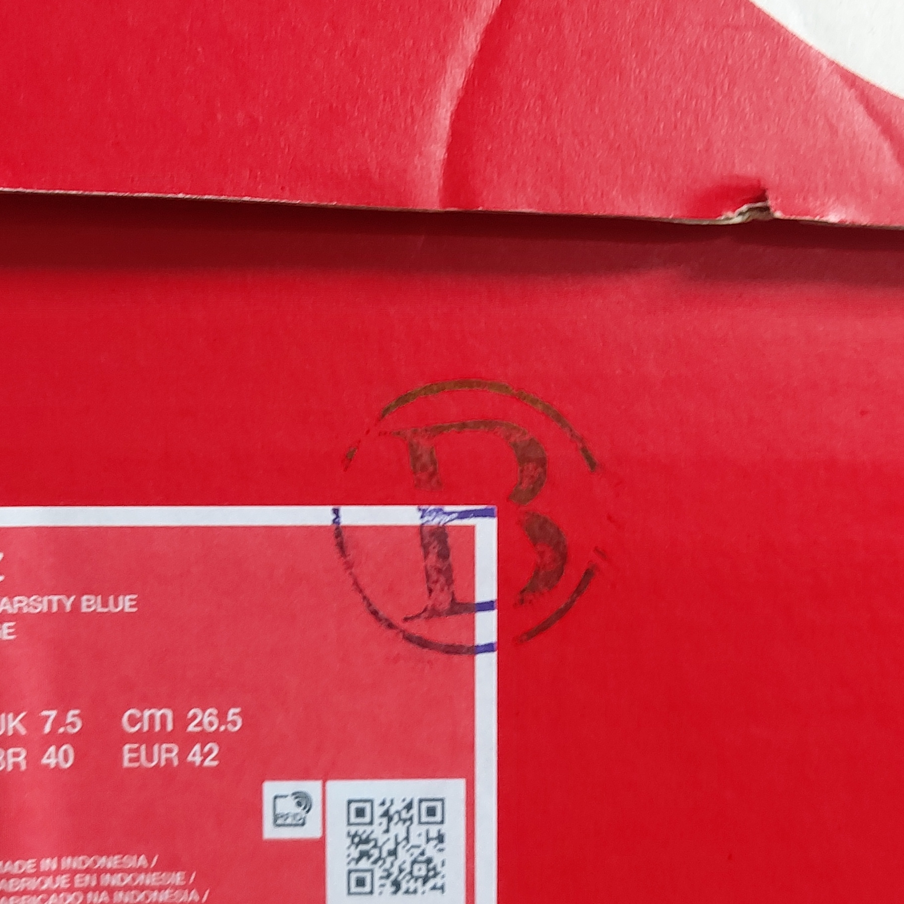 Nike Cortez Varsity Red White & Blue 착용 스타일