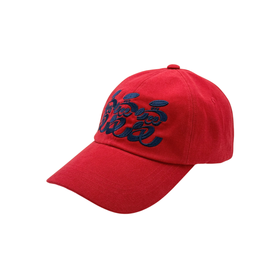 P0000MBW LUVLUVLUV SV The Most Basic Baseball Cap Red