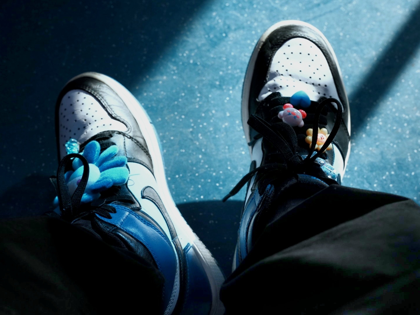 Jordan 1 x Fragment Retro High OG 착용 스타일