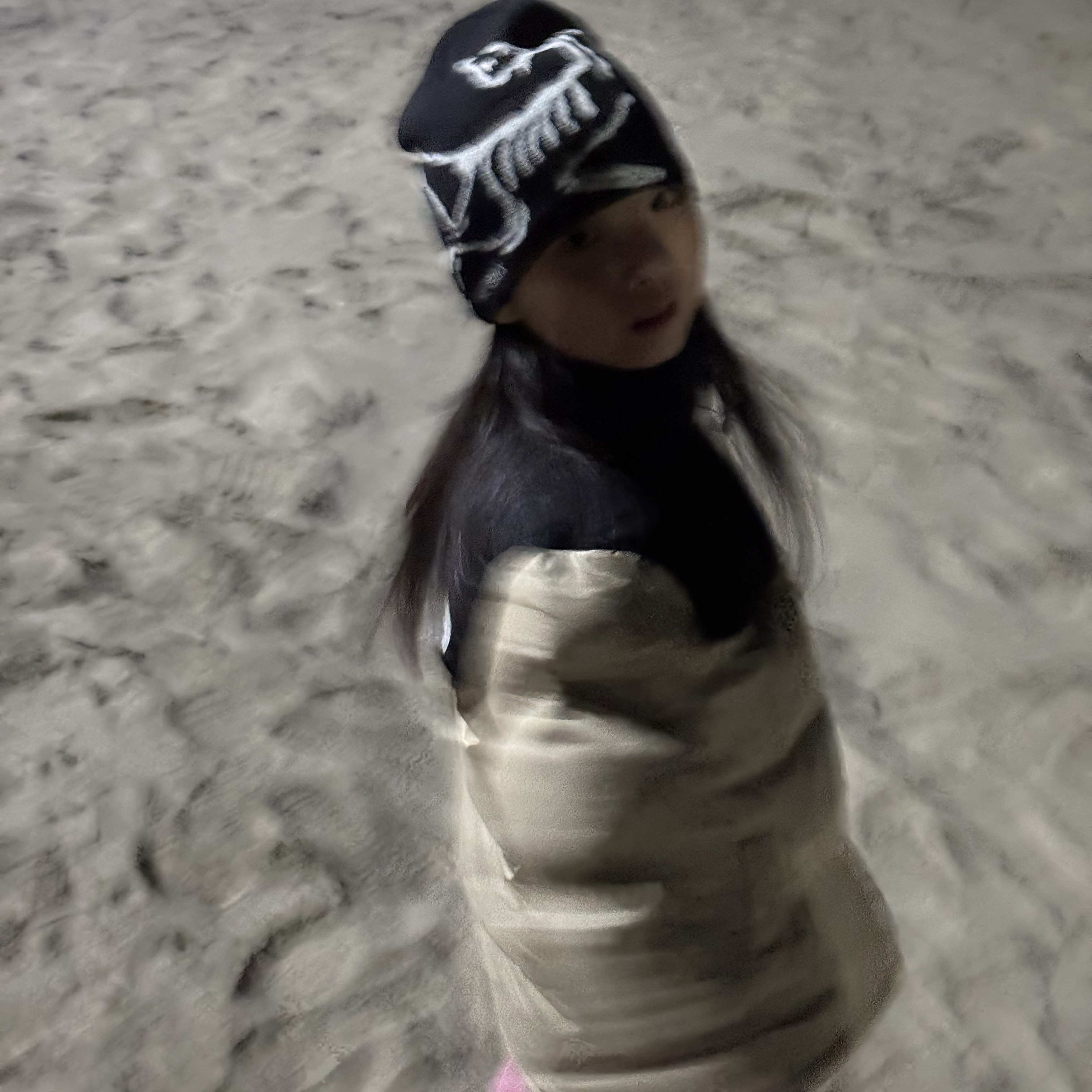 Arc'teryx Bird Head Toque Orca 착용 스타일 - 3