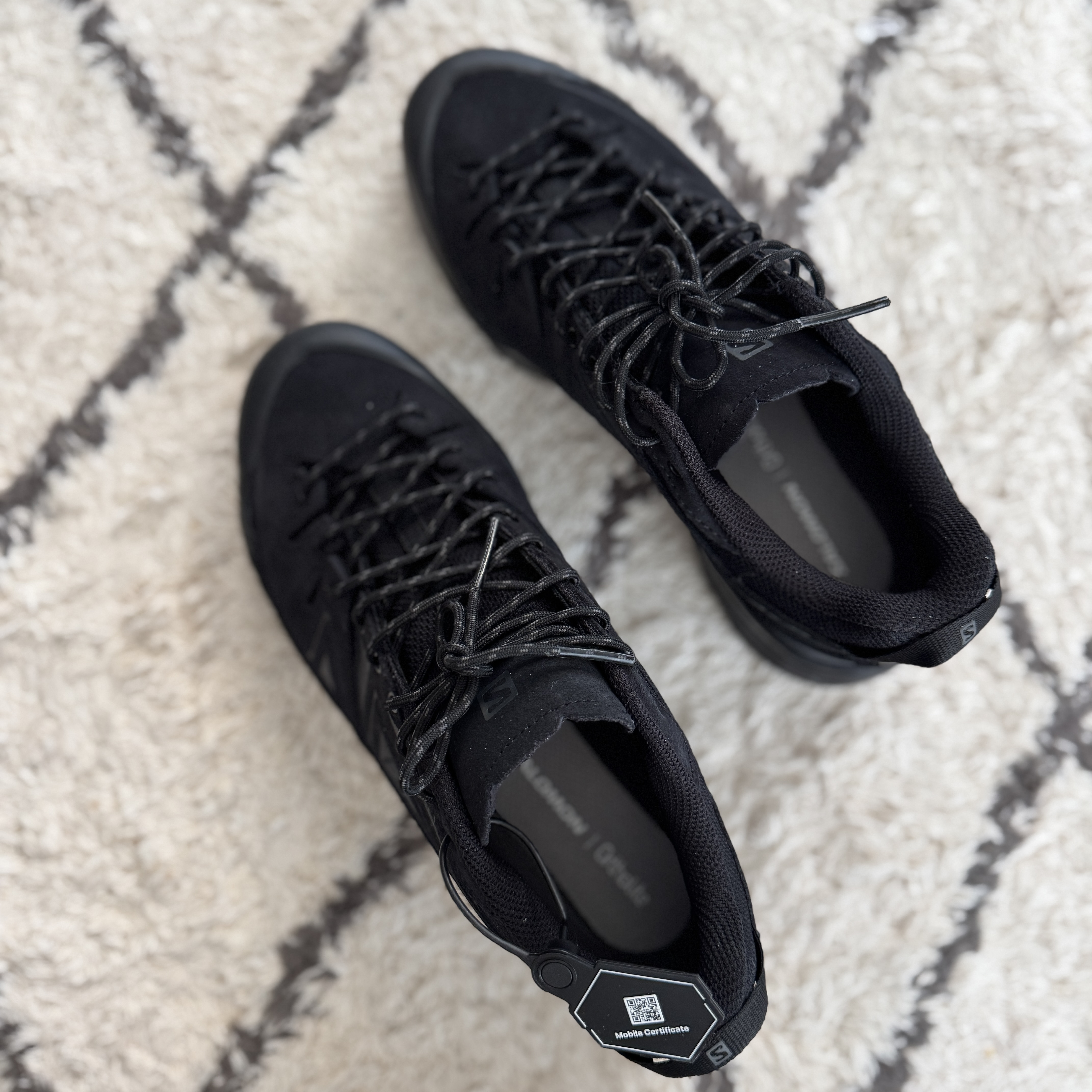 Salomon X-Alp Leather Black 착용 스타일 - 4
